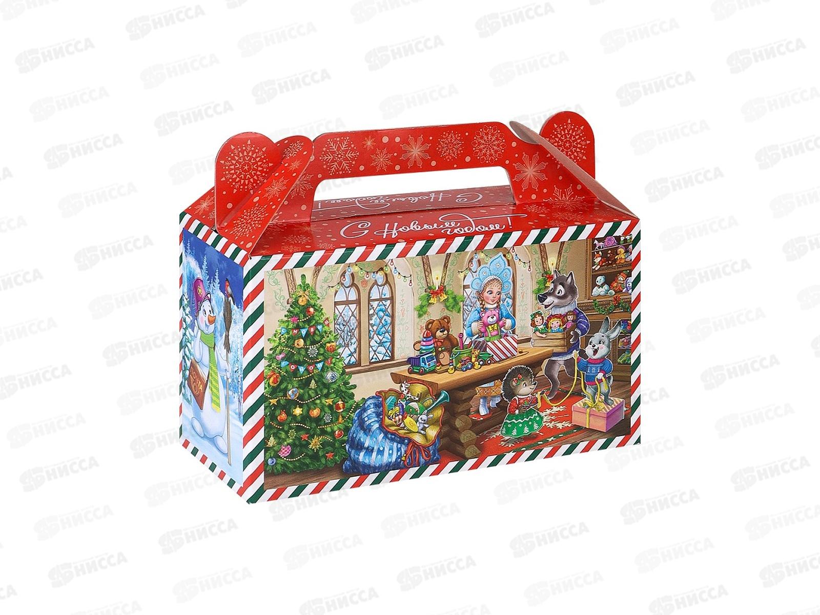 Коробка для конфет MI Сундучок ДМ и Внучка готовят подарки (500г), ПП-6256