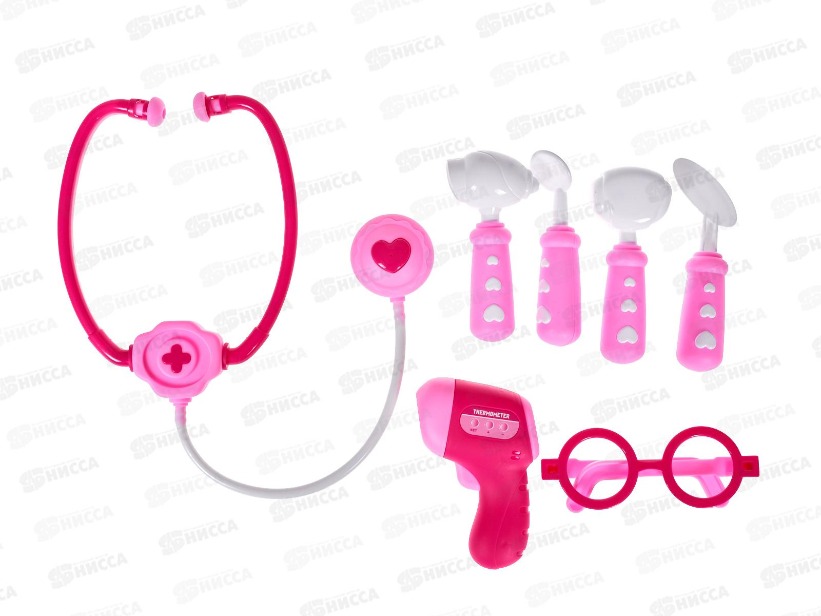 Набор &quotДоктор&quot 2465396, 7предметов, 2 цвета, в пакете 23*31*4см