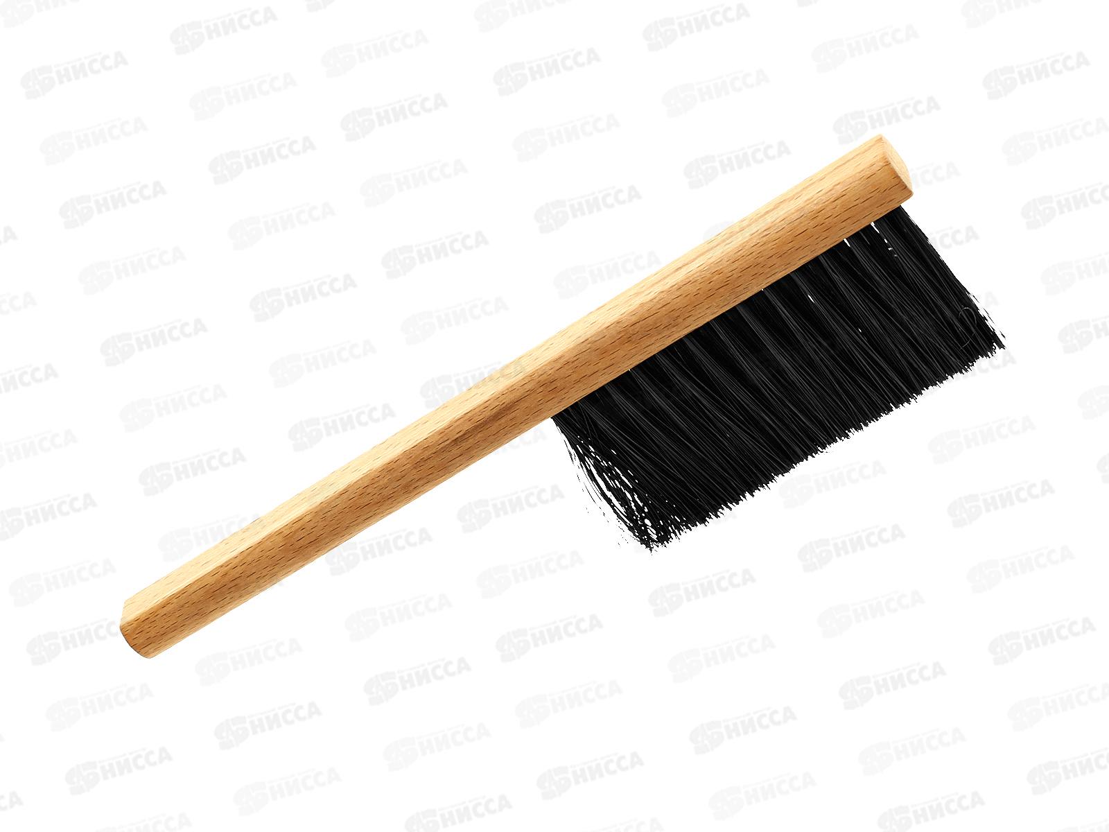 Щетка-сметка 3х-рядная дер ручка, 100-200 *80