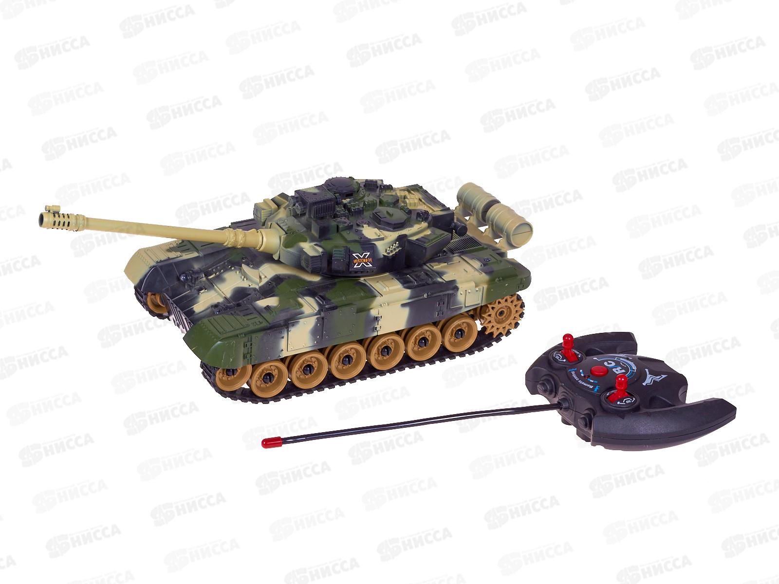 Танк на пульте р/у Y25294004 свет, звук, в коробке 38,8*15,5*17,5