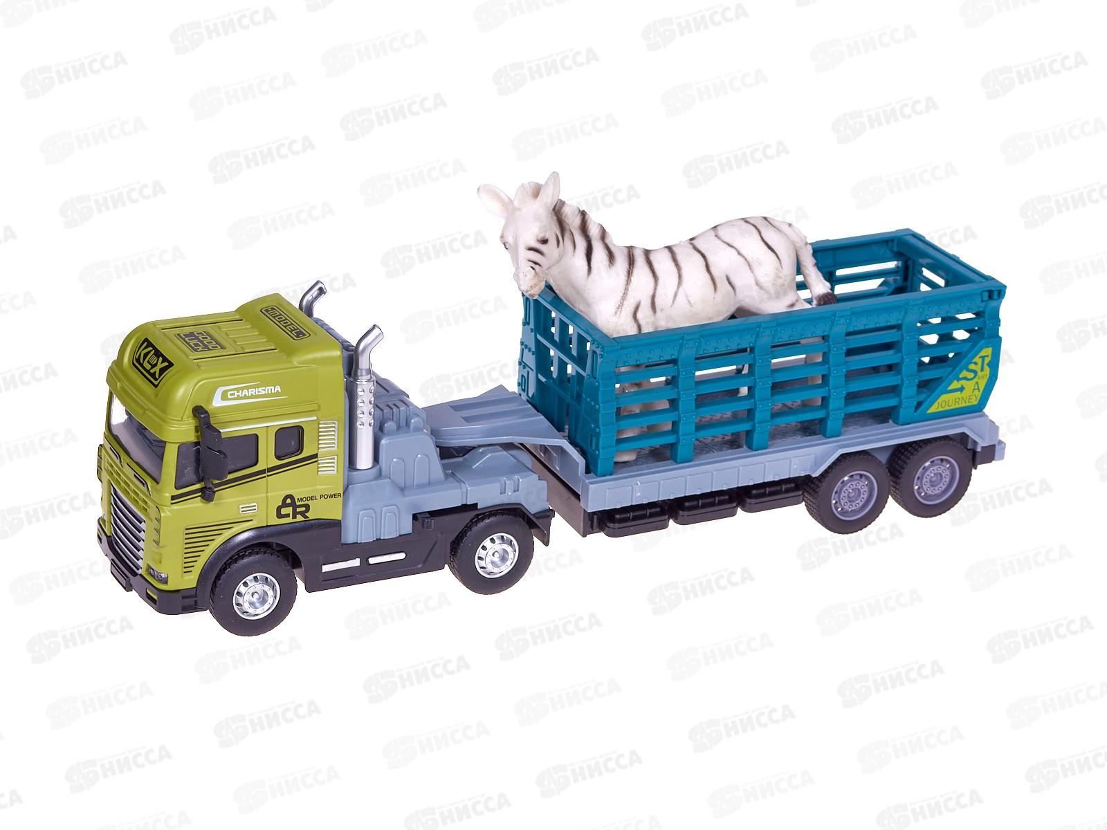 Набор "Сафари" &quotBeBoy" IT109984 машинка инерц., животное, свет, звук