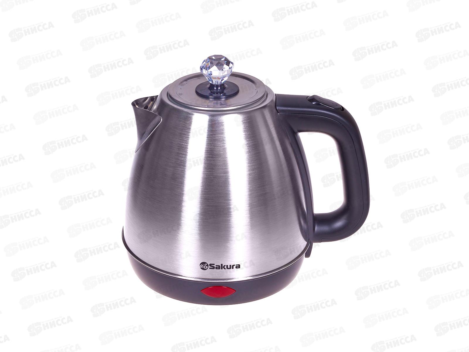 Чайник электр. SA-2188BS 1,8л нерж