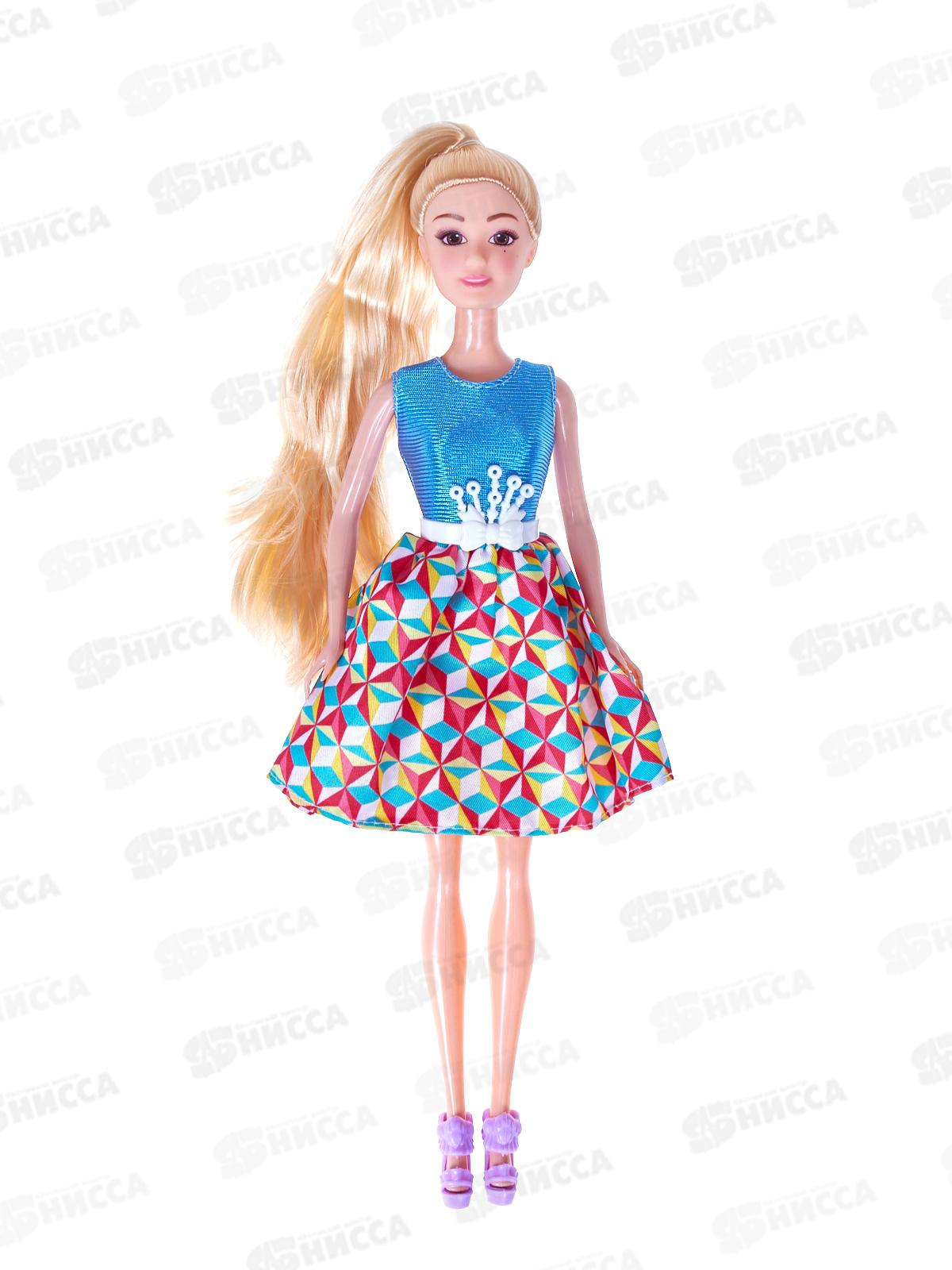 Кукла с аксессуарами 3034149, 4 вида, в коробке 12*5,5*33см