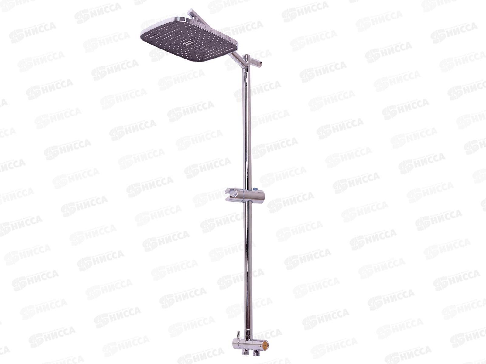 Стойка д/душа c двумя лейками к смесителю STOMEGA, 1787/4