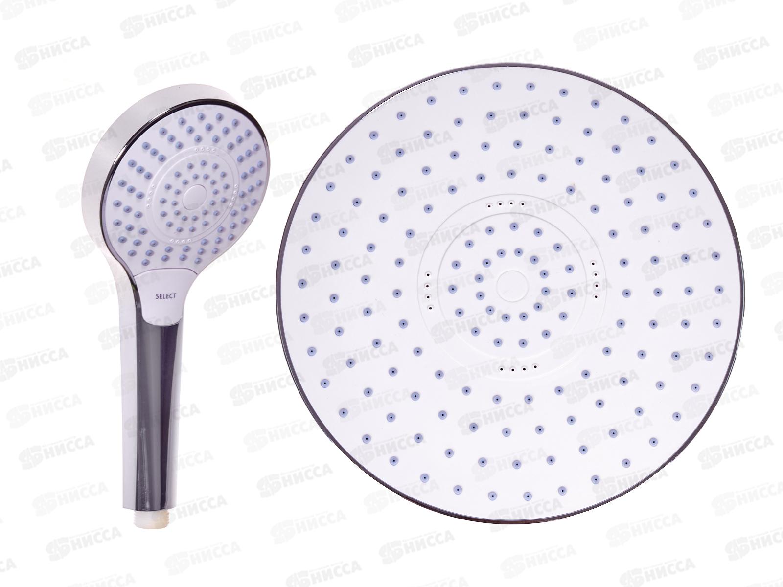 Лейка душевая стационарная &quotподсолнух&quot D22,5  + лейка D10,5, L25, HY5034+HY034