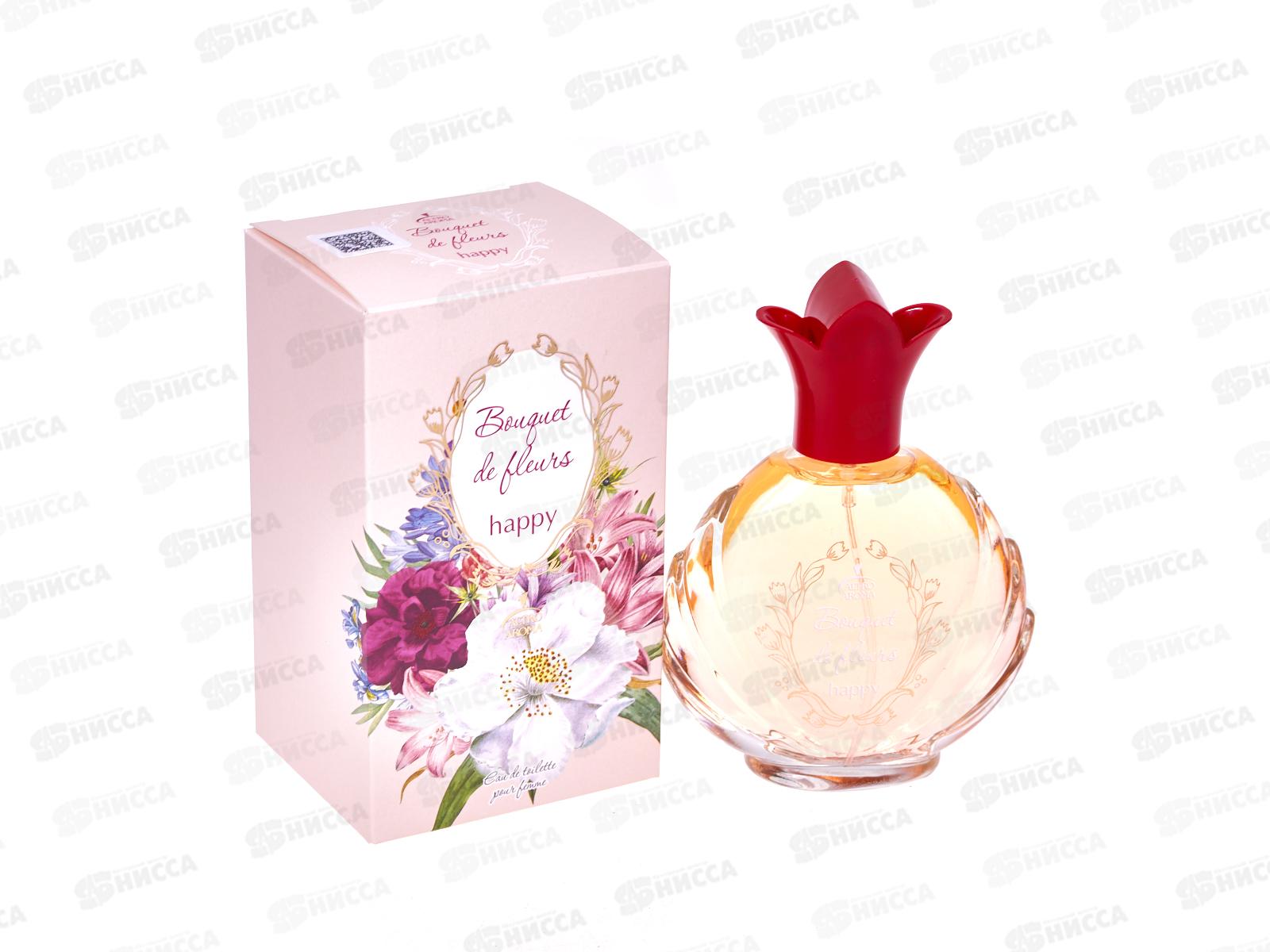 Bouquet De Fleurs Happy, т/в 95мл женская