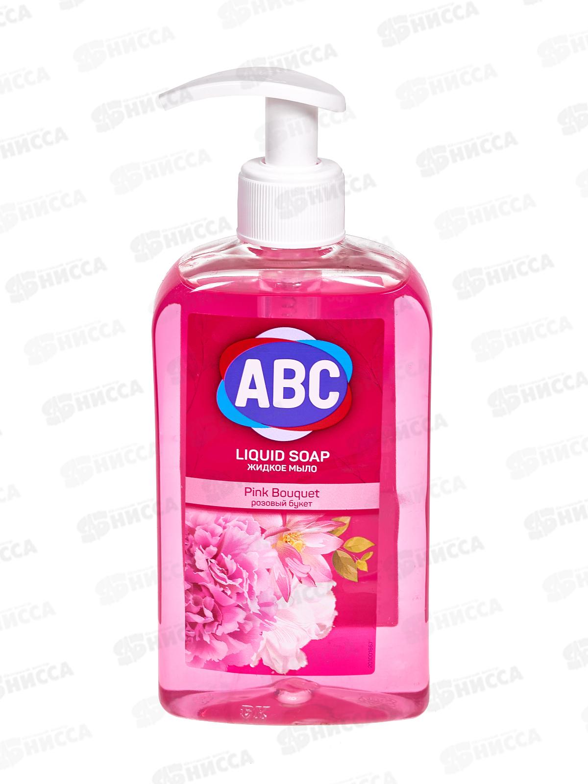 ABC Жидкое мыло Розовый букет 400мл *12