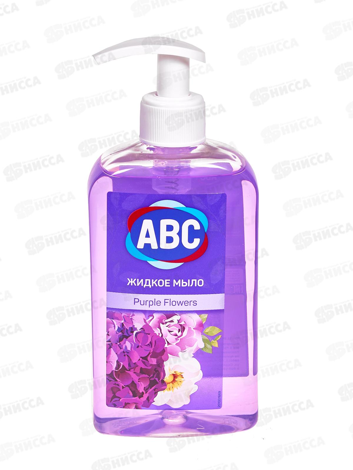 ABC Жидкое мыло Фиолетовый цветок 400мл *12