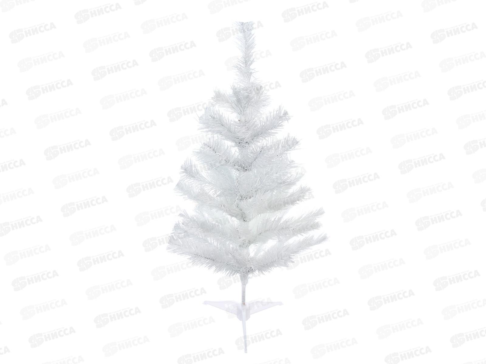 Ель 60см 60 веток белая 355-013 г
