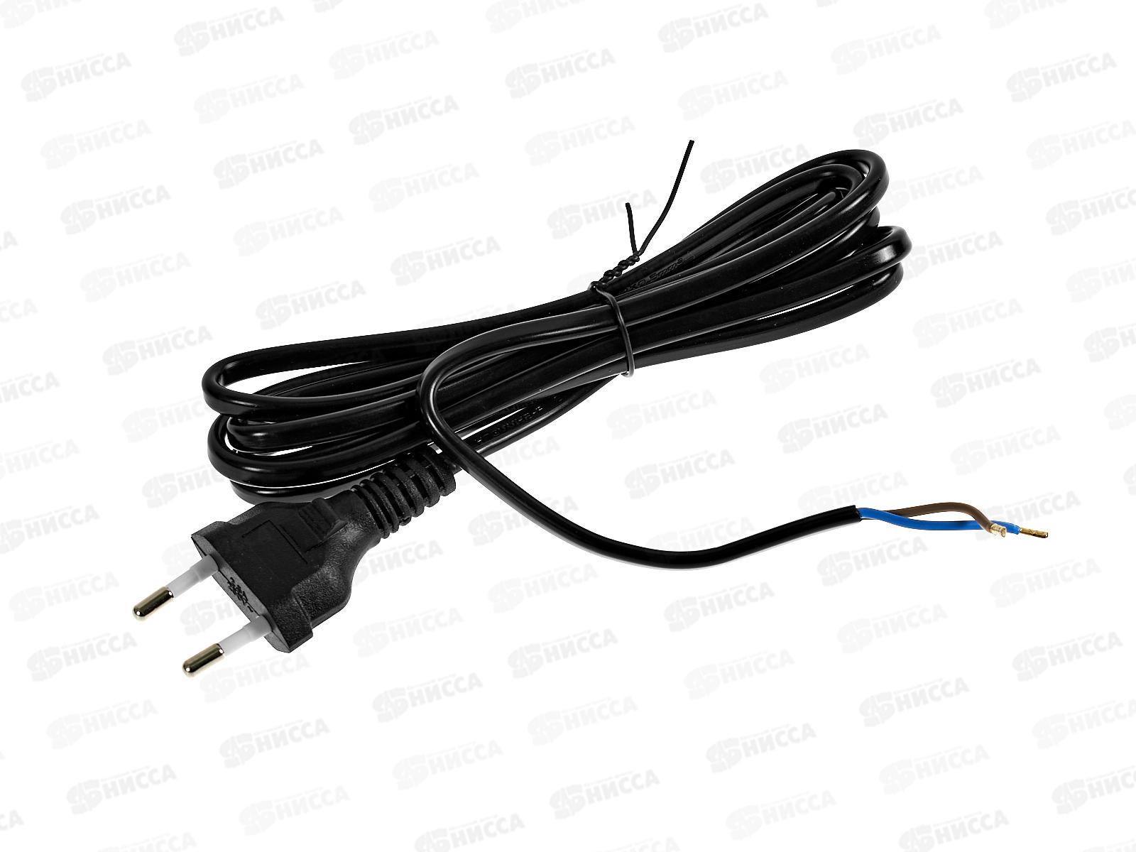 Провод с евроштекером 2,0м 2,5А черный duwi 28565