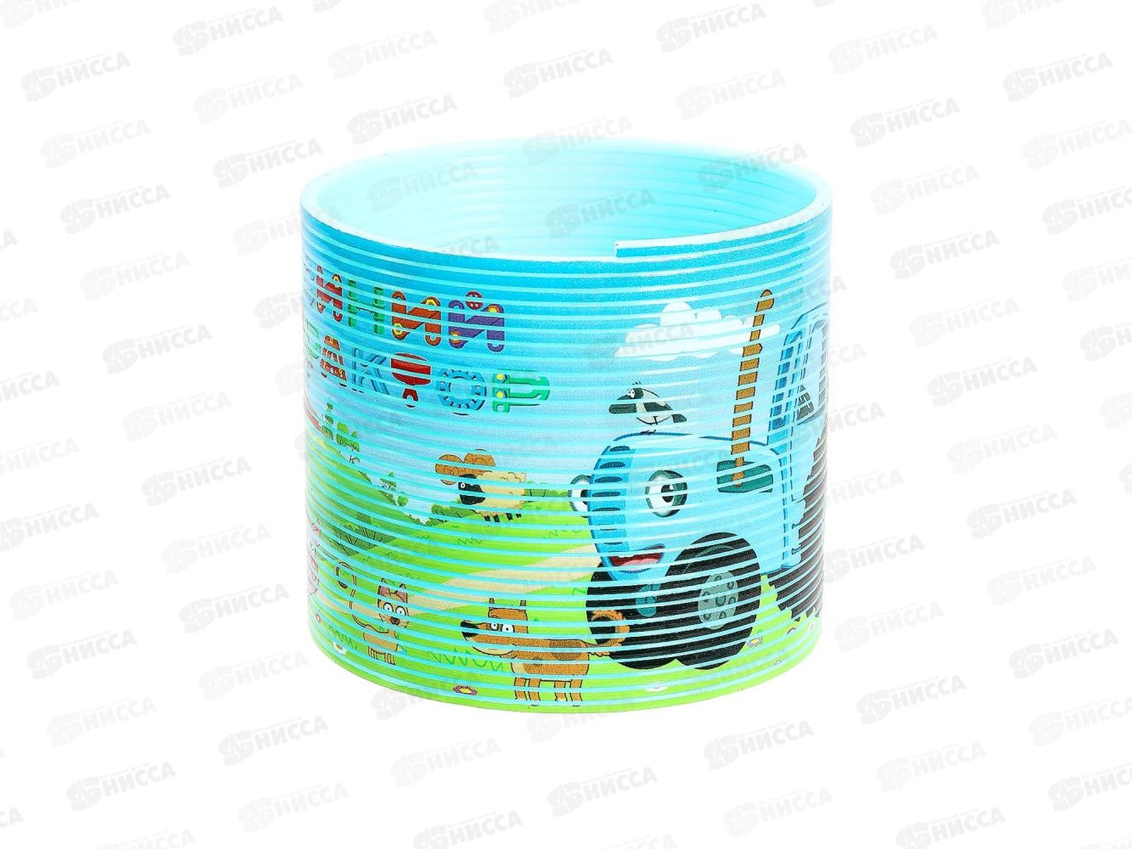 Игра пружинка Синий трактор 2108Z053-R в коробке 8,2*7,1*8,2см