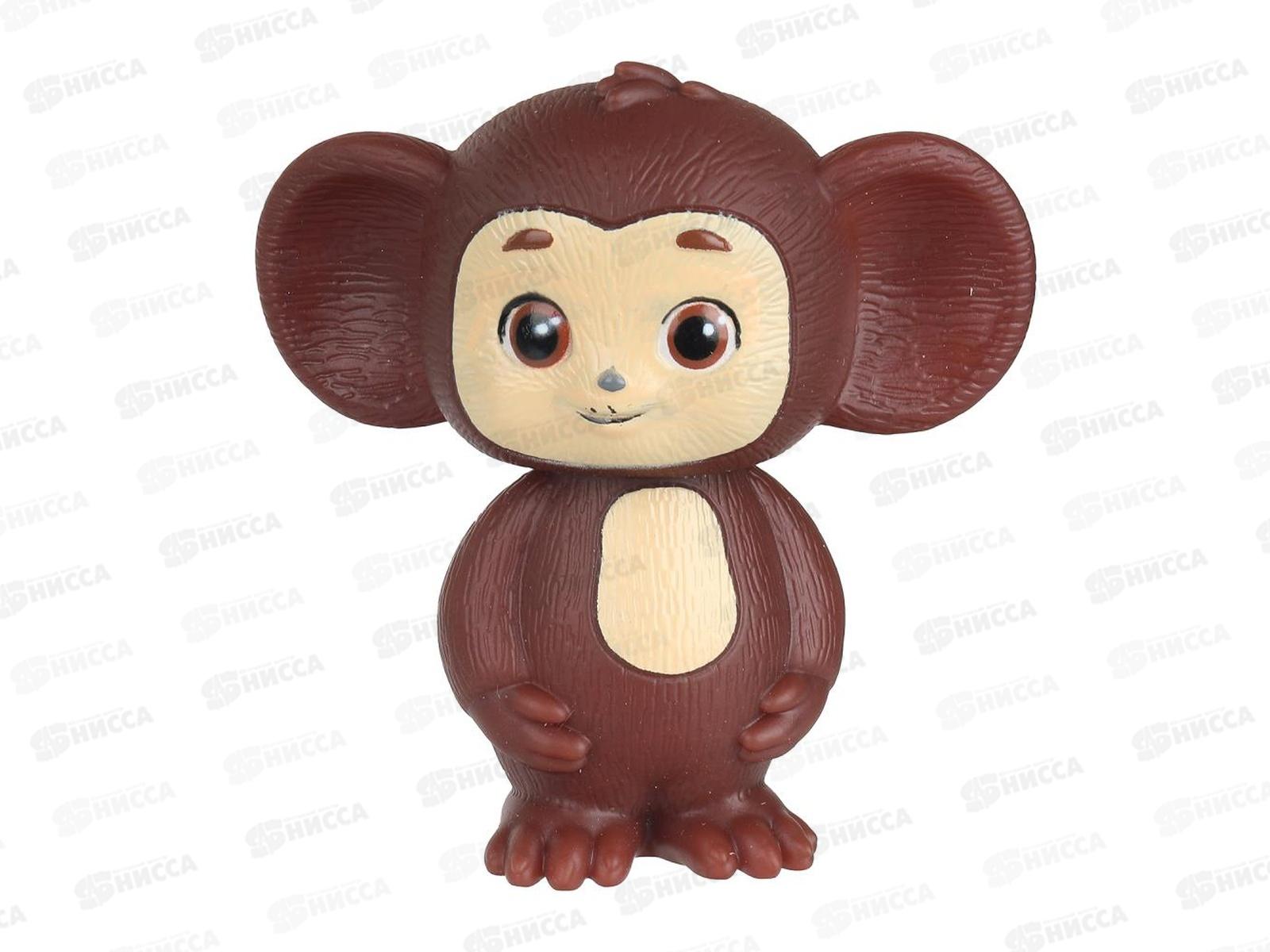 Игрушка пластизоль для ванны Чебурашка в сетке YF-MONKEY01