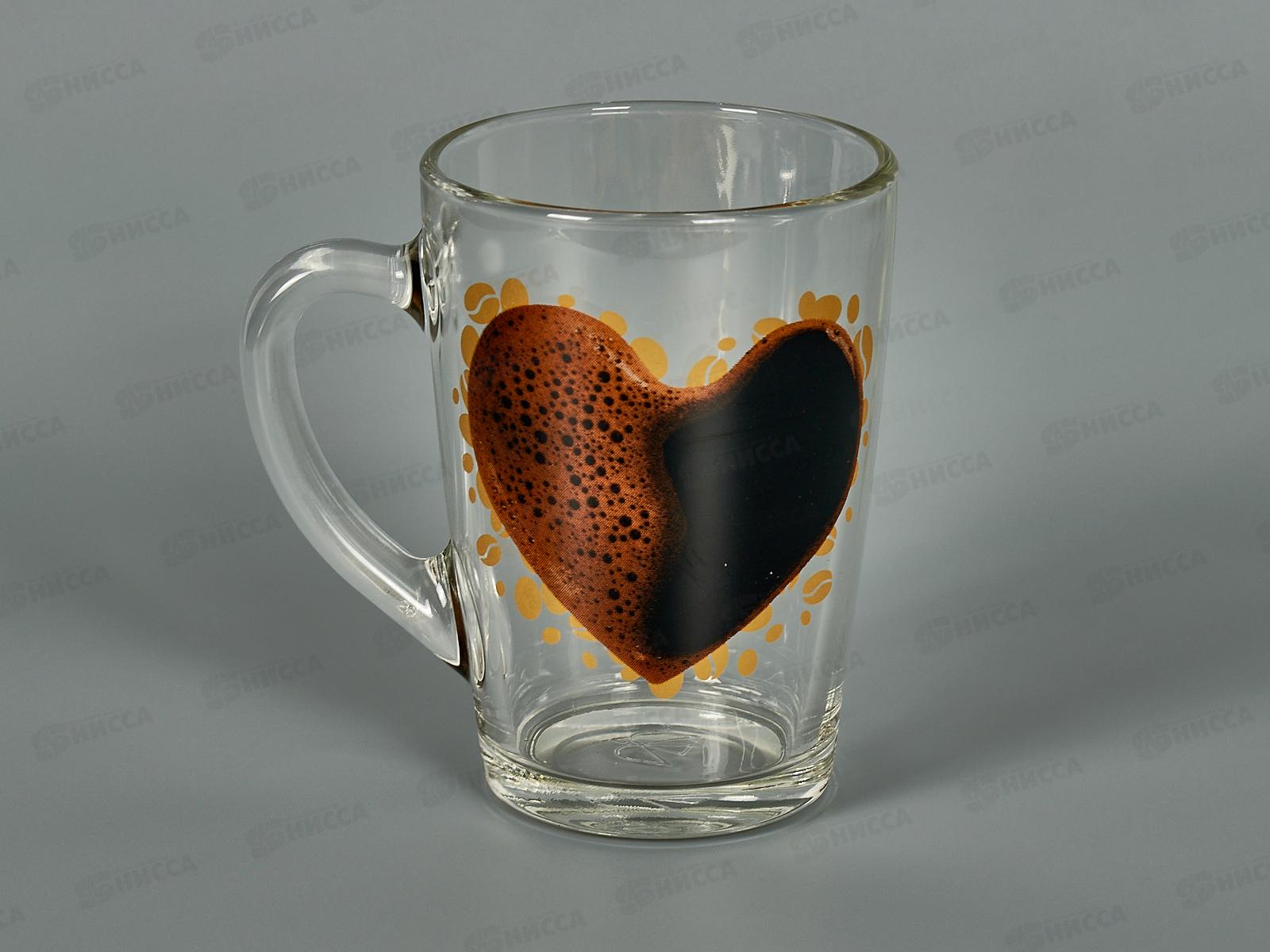 Кружка "Капучино" (Кофейное сердце) 300см3 *20 1334