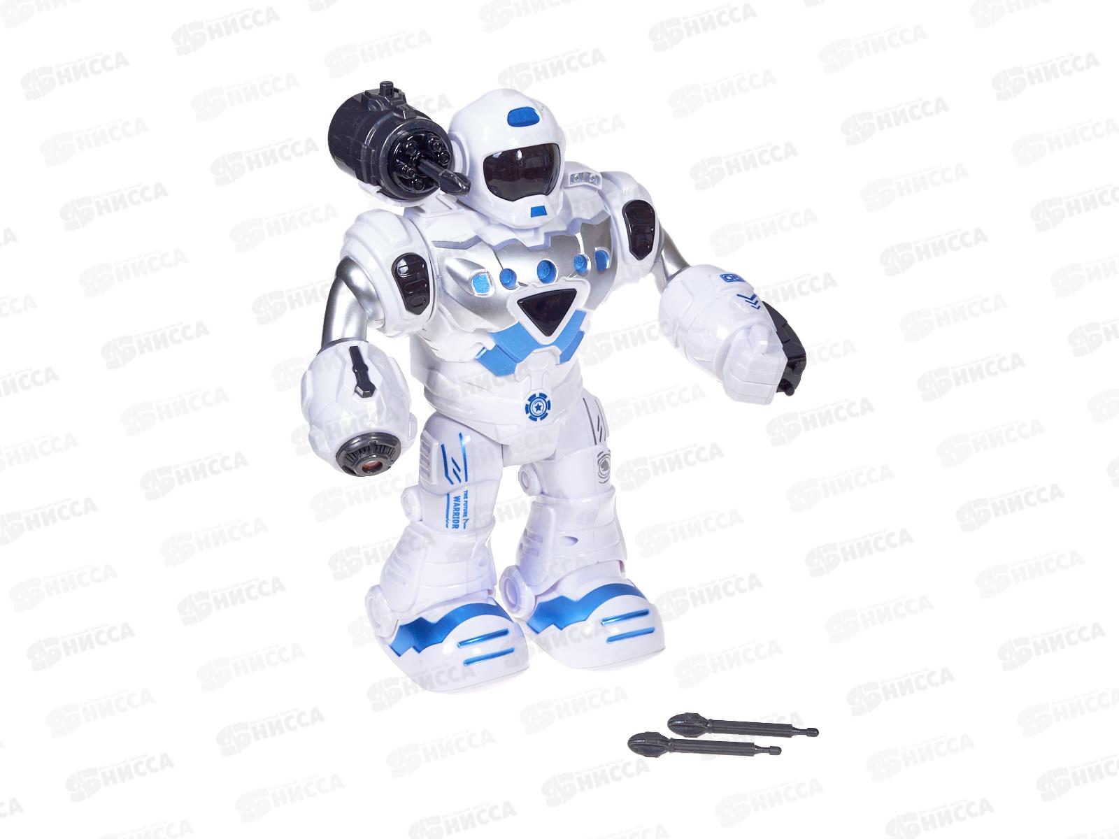 Робот на бат. 1906351 свет, звук, ходит, в коробке 21,5*12*27,5см