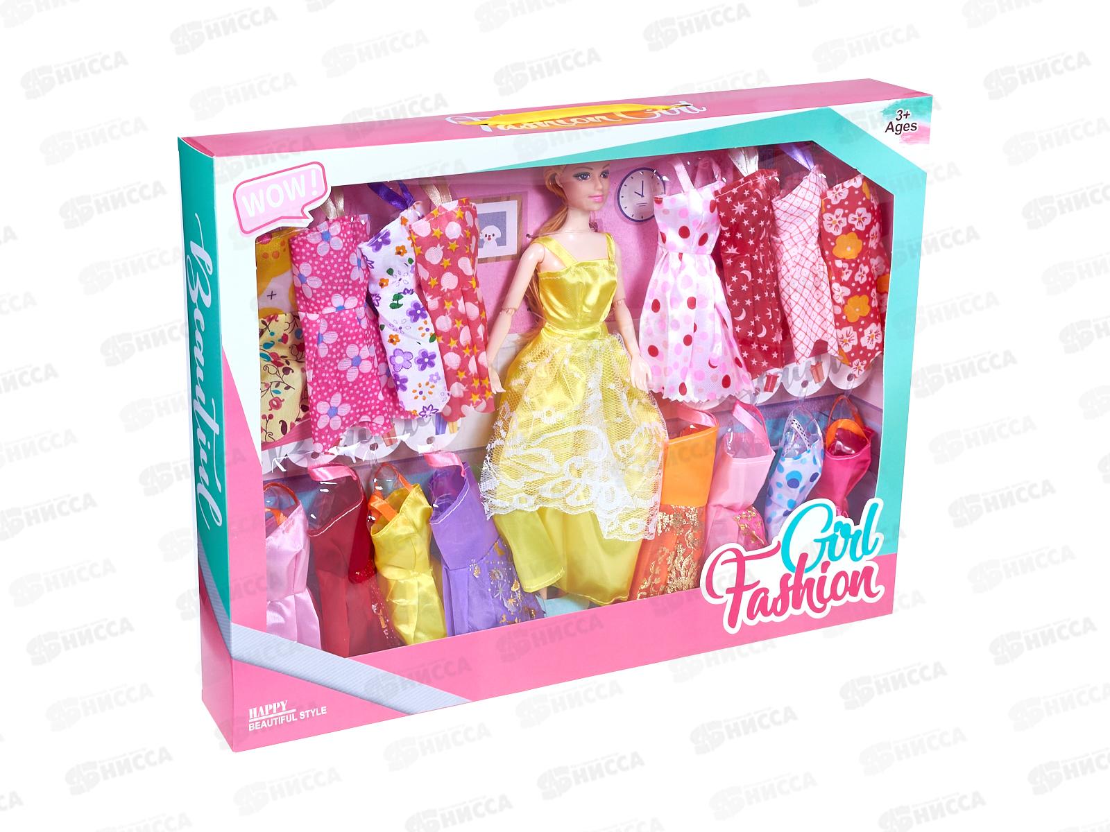 Кукла с аксессуарами 3121764, в коробке 42*32*6см
