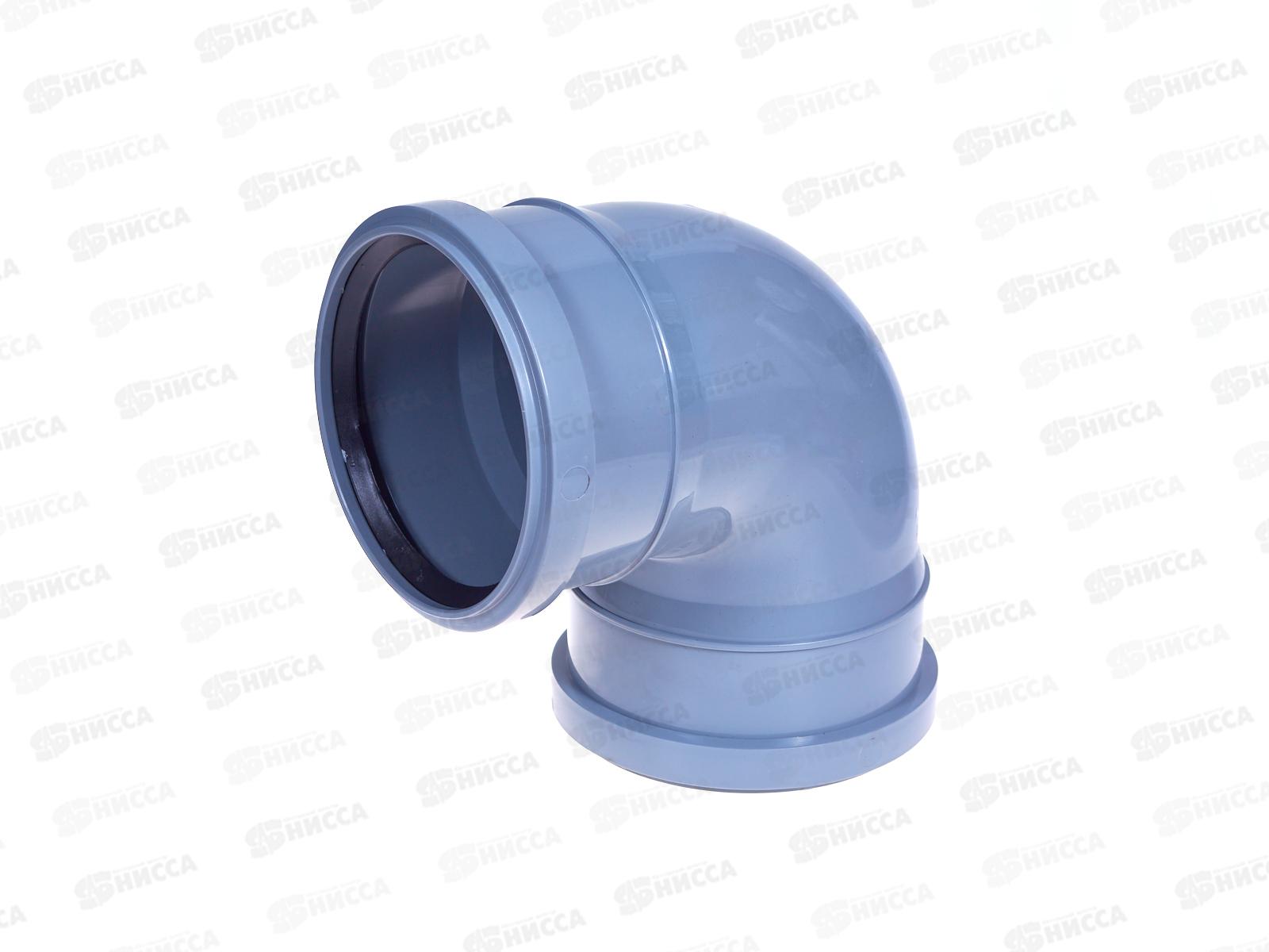 Отвод кан. 87серый 110 двухраструбный Jakko *20