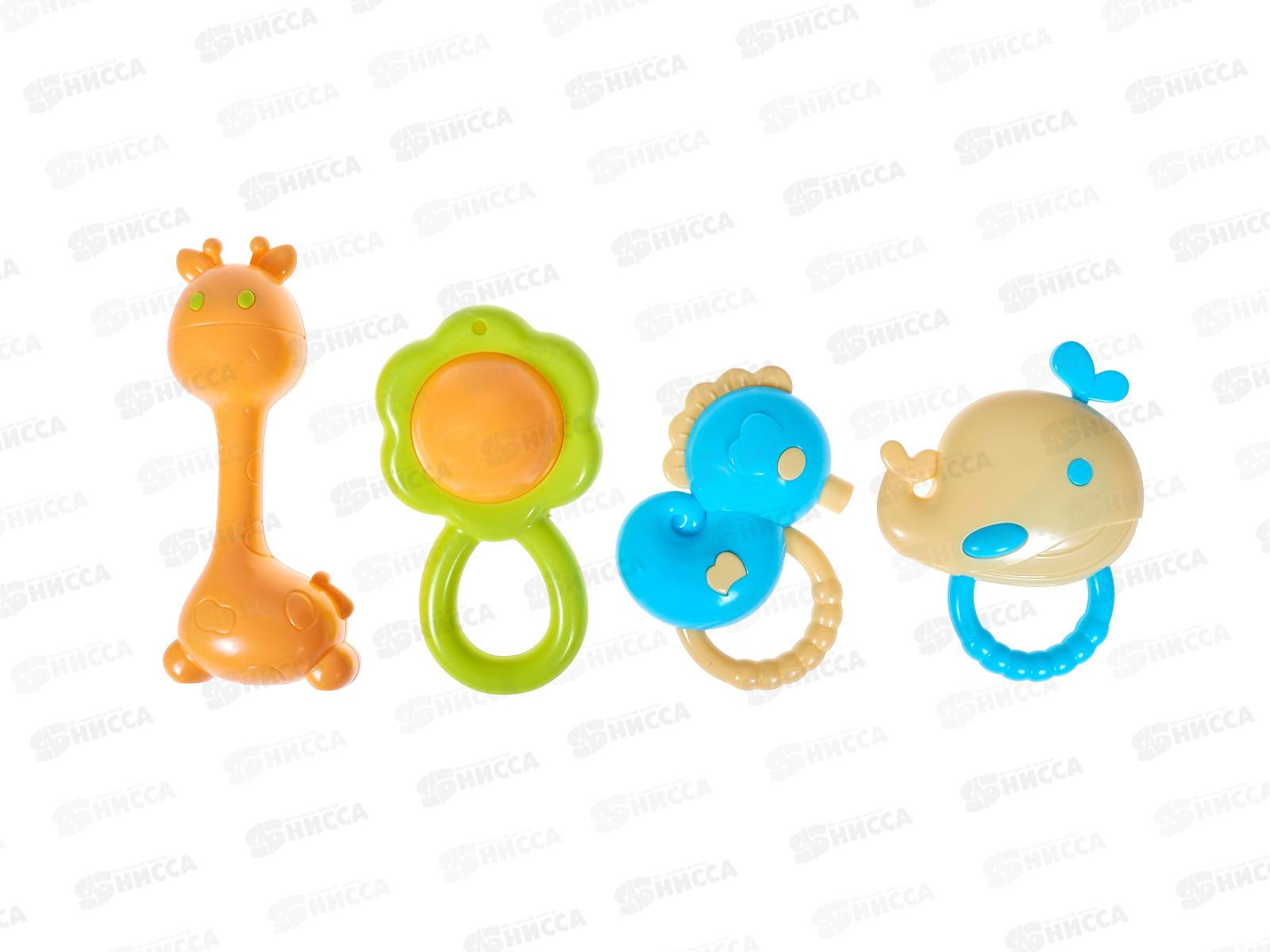 Набор погремушек 2989077 (4шт), в пакете 21,5*22см