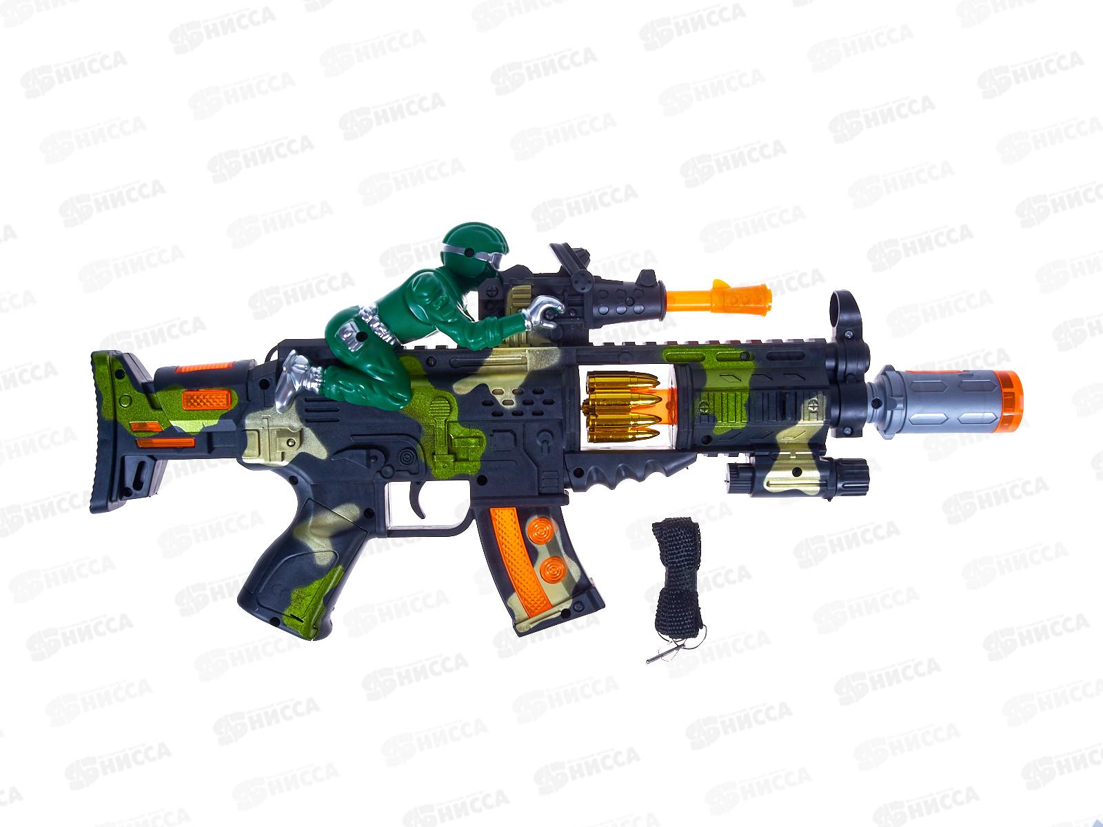 Автомат 3103952 пар, свет, звук, 2цв., в коробке 44*21см