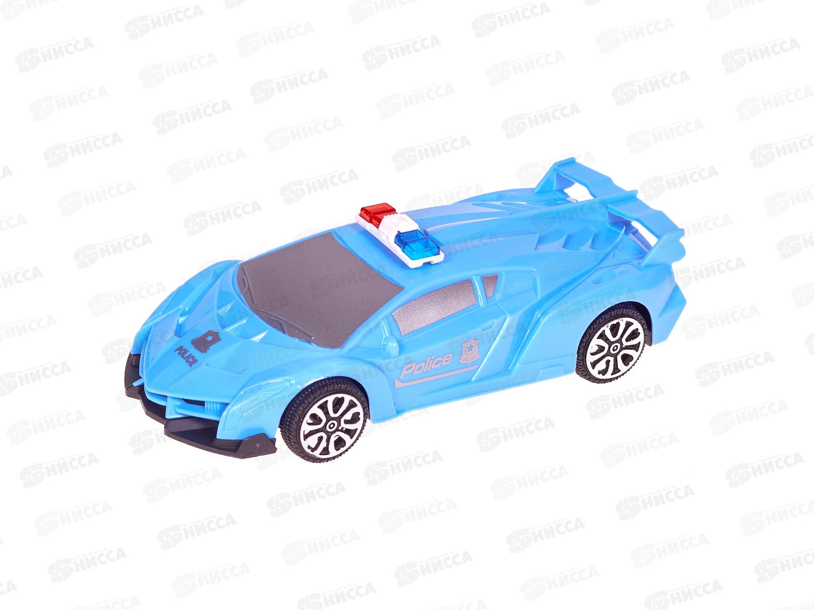Машинка инерц. 2953025 "Полиция" 3 цвета, в пакете 15,5*6,7*4см