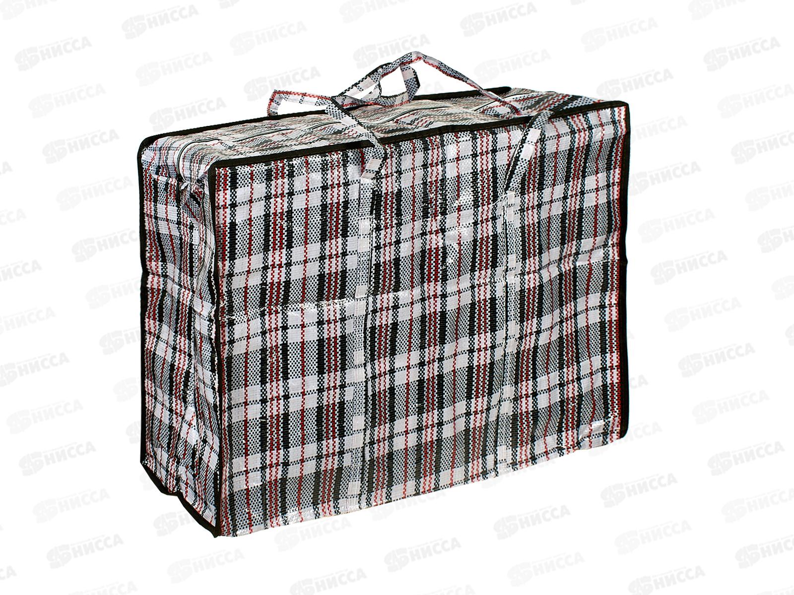 Сумка дорожная в клетку (рисовка) 63х48х25см, AL-25302-4 *100