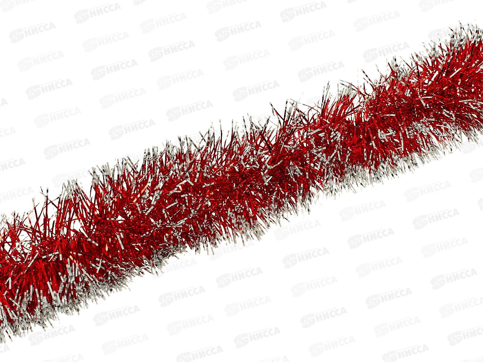 Мишура 2м 9см &quotВосточный шик&quot красный, AL-835-9 *600