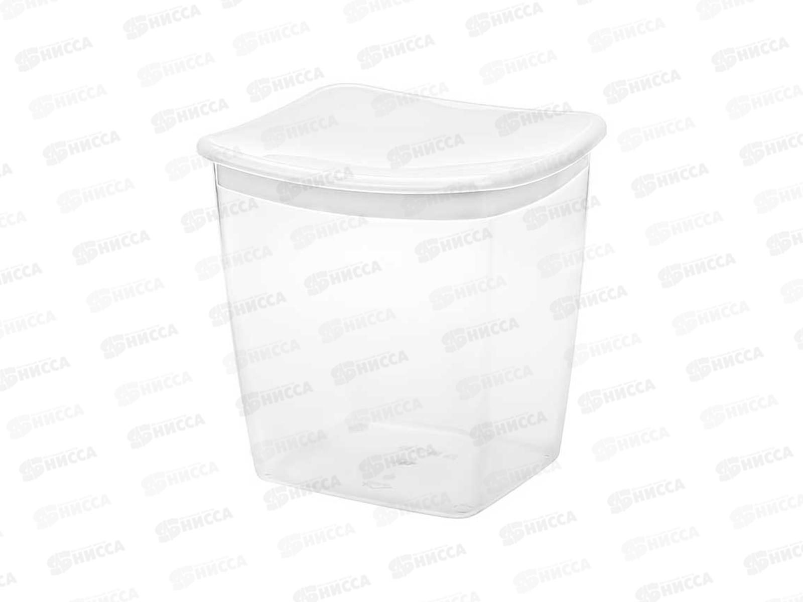 Емкость д/сыпуч.прод. 1л Белый М1223 *18