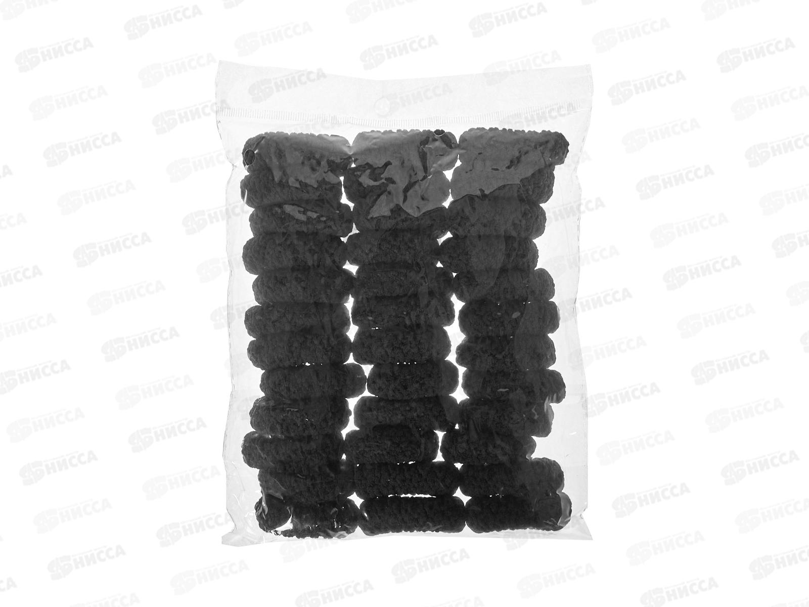 Резинки д/волос  Alingar d40,36шт,черные,AL12488