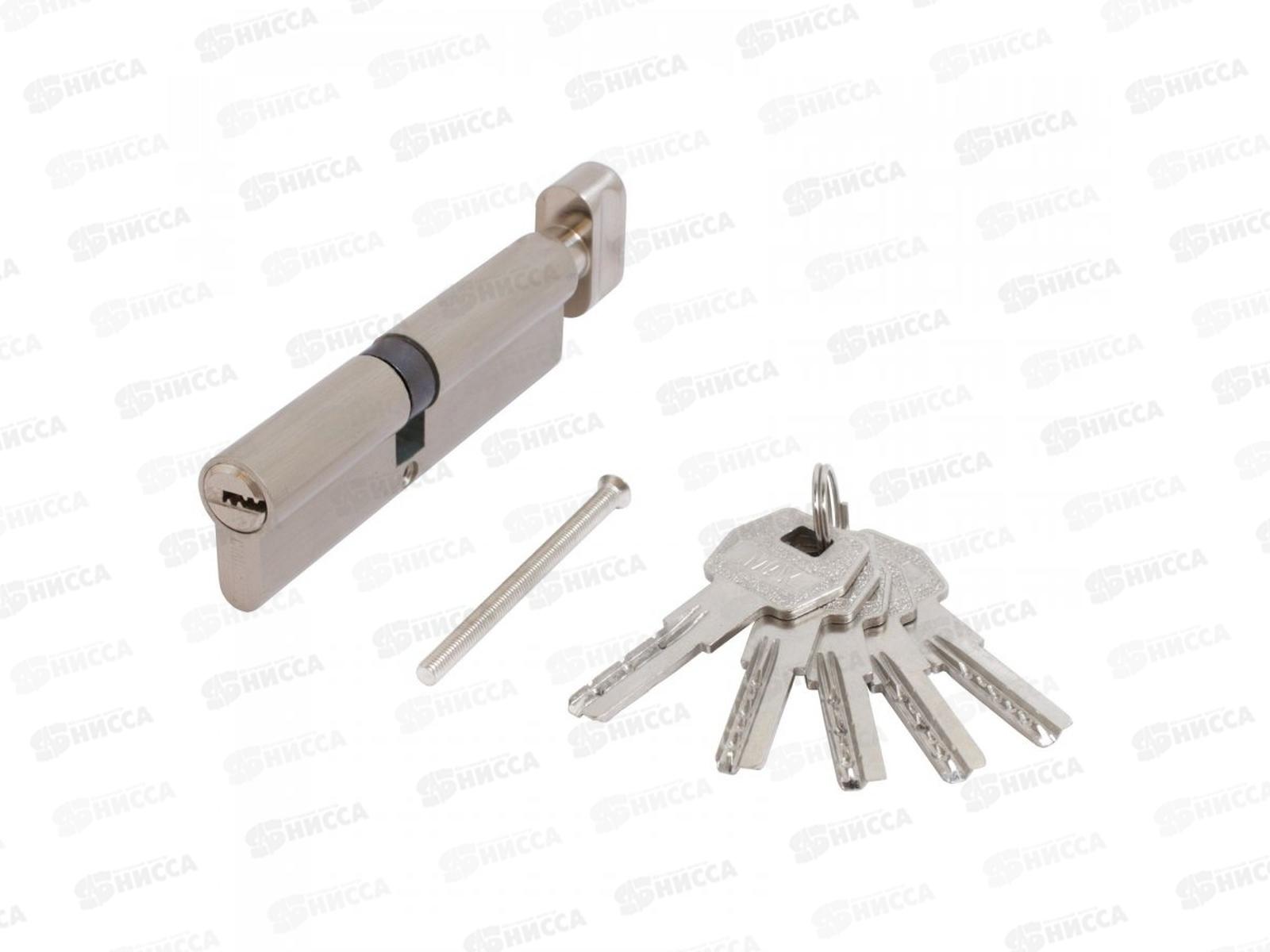 Цилиндровый механизм MAX 110 Стандарт SN 5кл мат ник 50*60B ключ/верт *10 14804
