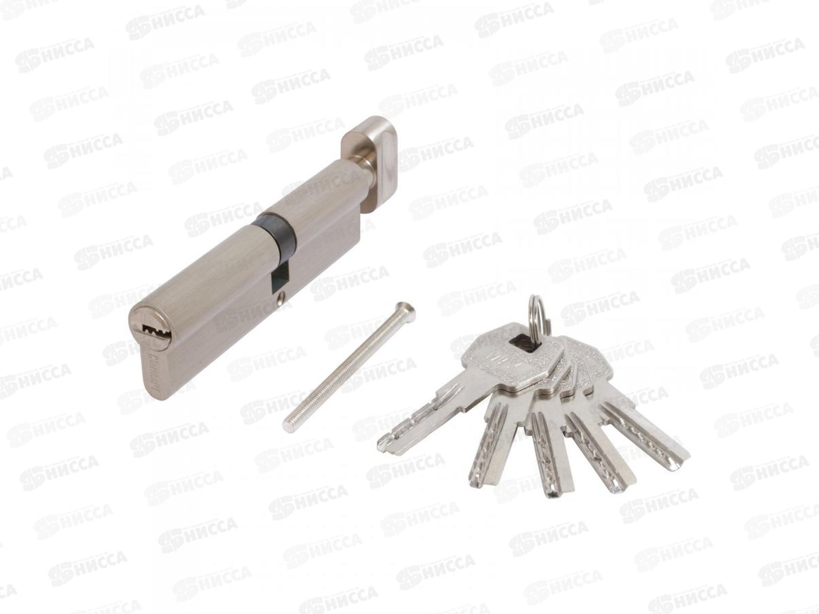 Цилиндровый механизм MAX 110 Стандарт SN 5кл мат ник 60*50B ключ/верт *10 14805