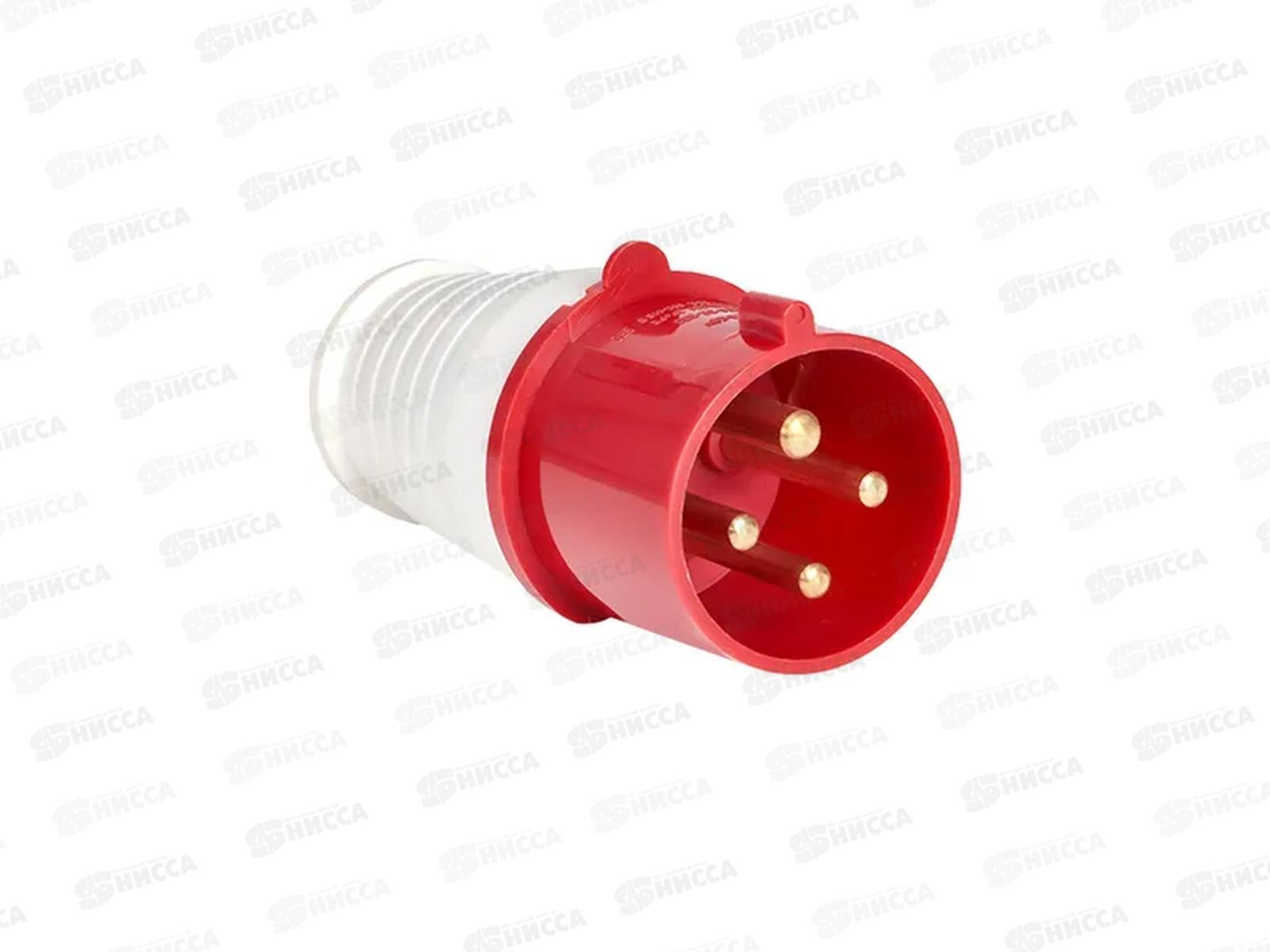 Вилка переносная EKF 3P+PE 16А 380В IP44, 014