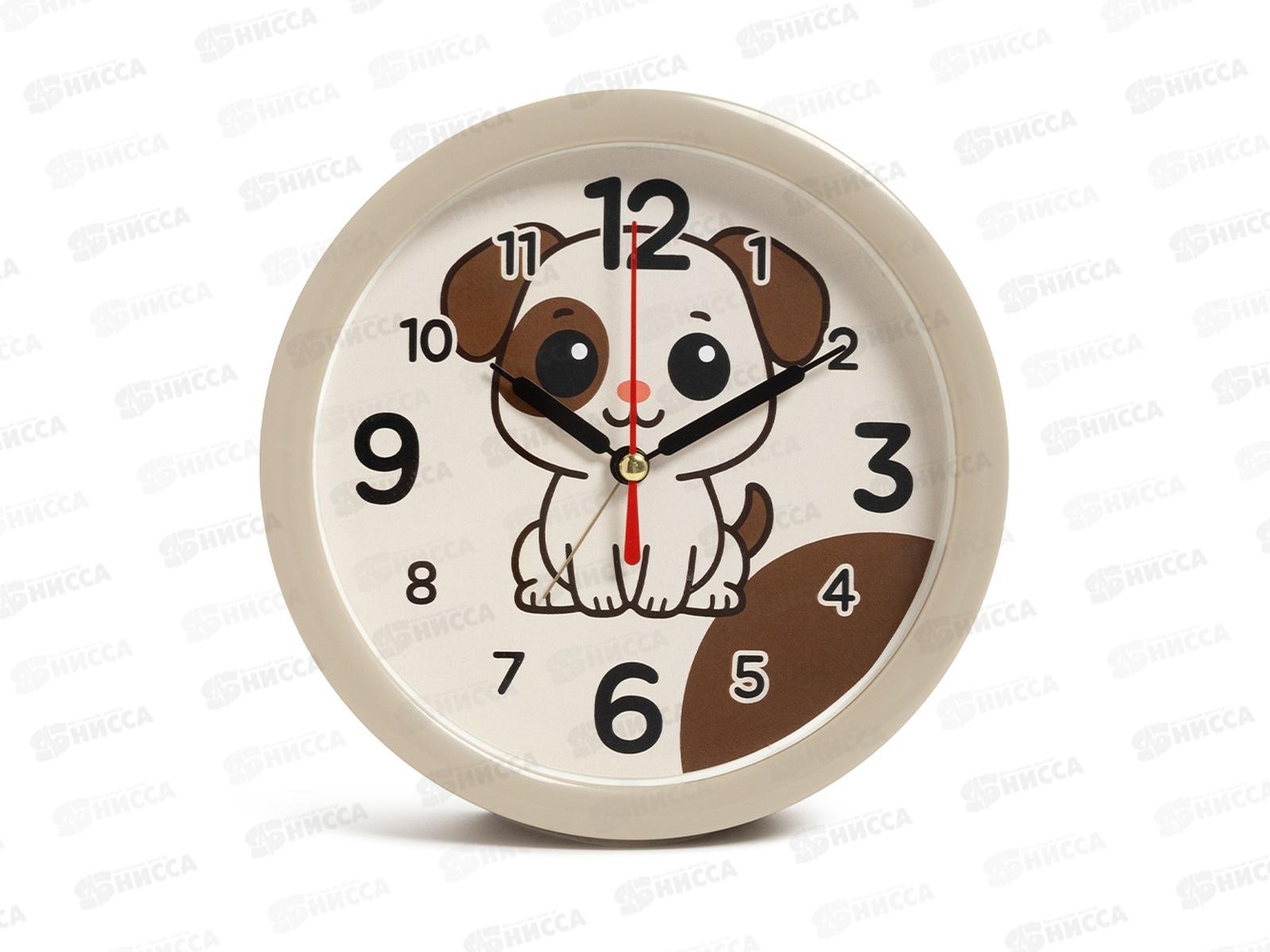 Будильник &quot21 Век" Классика Рубин В4-058 (20)Щенок (хаки)