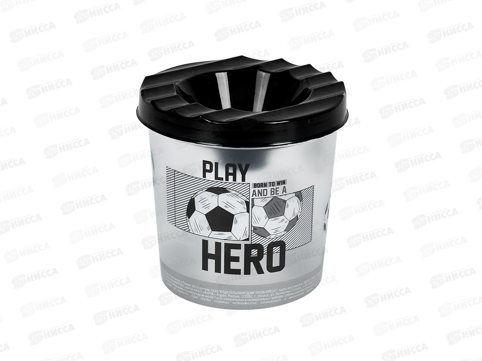 Непроливайка ScoolФОРМАТ Герой футбола, 250мл. черная CH-ГФ *200