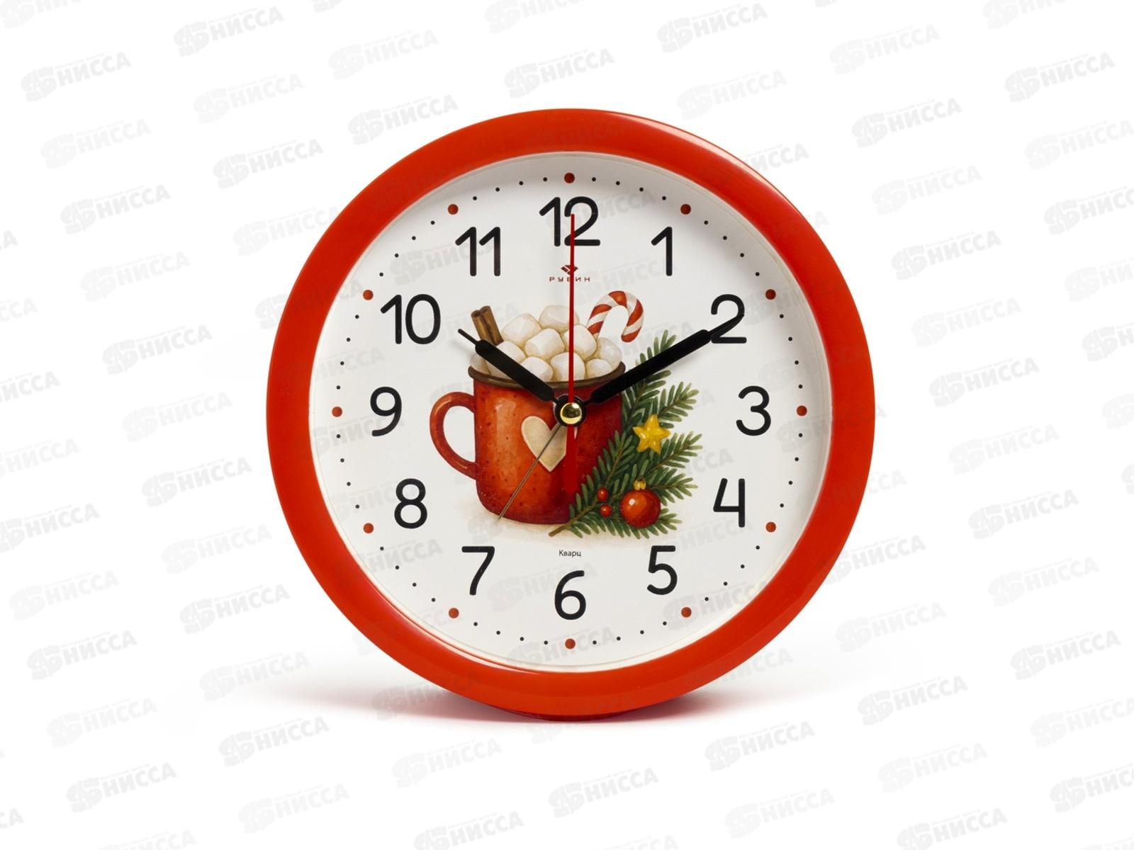 Будильник &quot21 Век&quot  Рубин &quotНовогодний напиток&quot В4-052 (20)