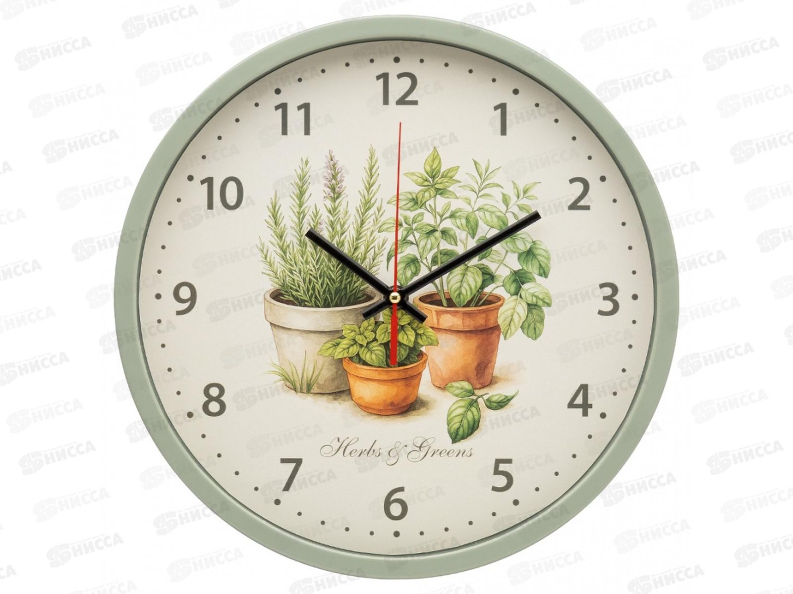 Часы &quot21 Век" 3027-040 Травы, оливк. корп.