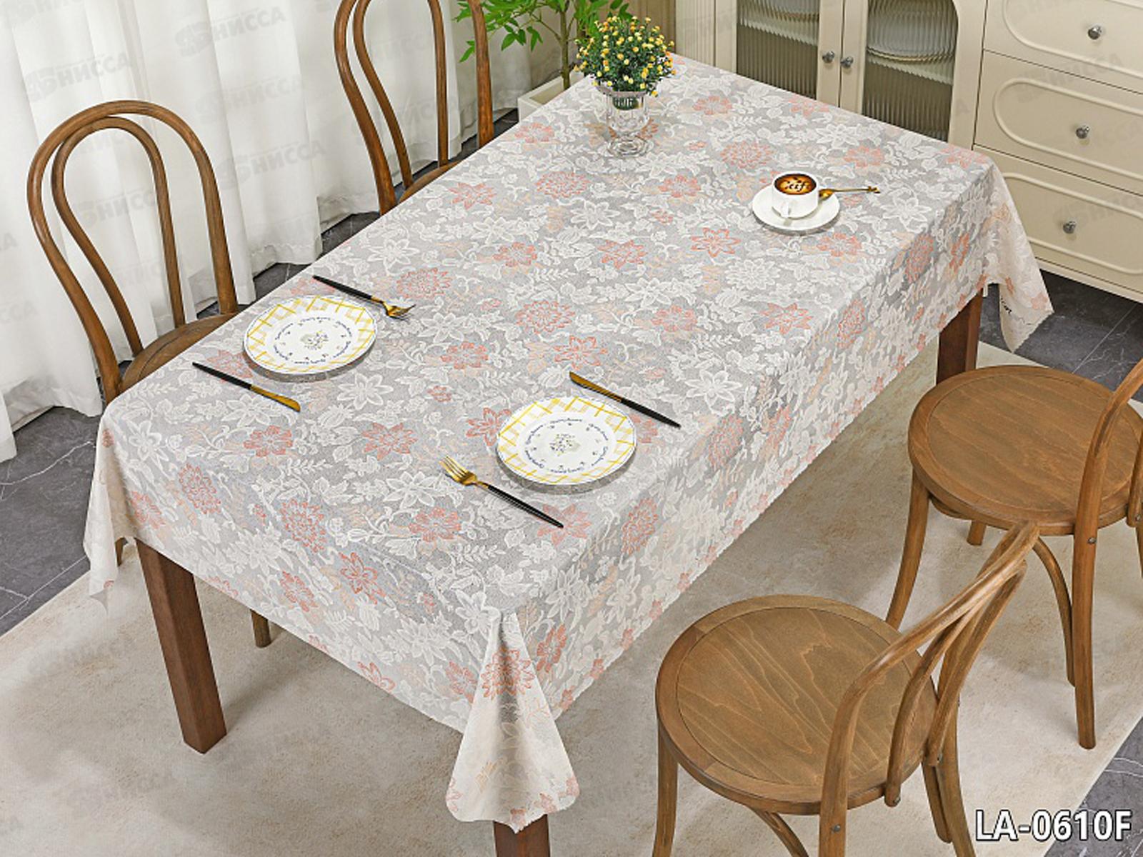 Клеенка Grace Лейс ажурная 1,37х20м LA-0610F 121190