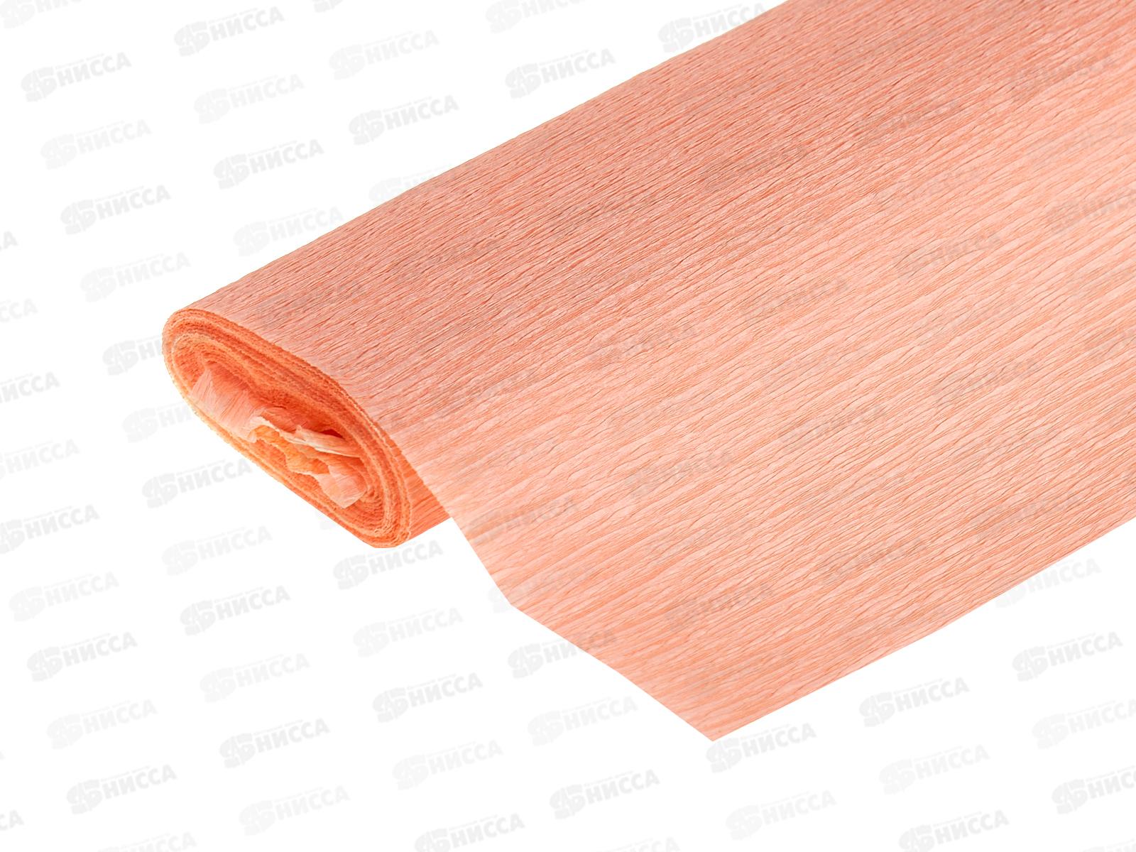 Бумага гофр. рулон Darvish 50х2,5м, персик, DV-12563- 7*1/50