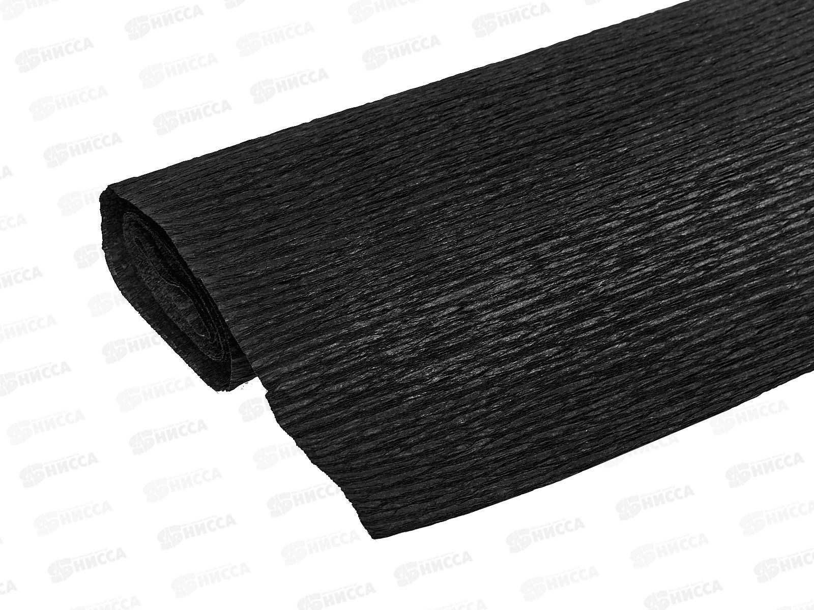 Бумага гофр. рулон Darvish 50х2,5м,чёрная, DV-12563-48 *1/50