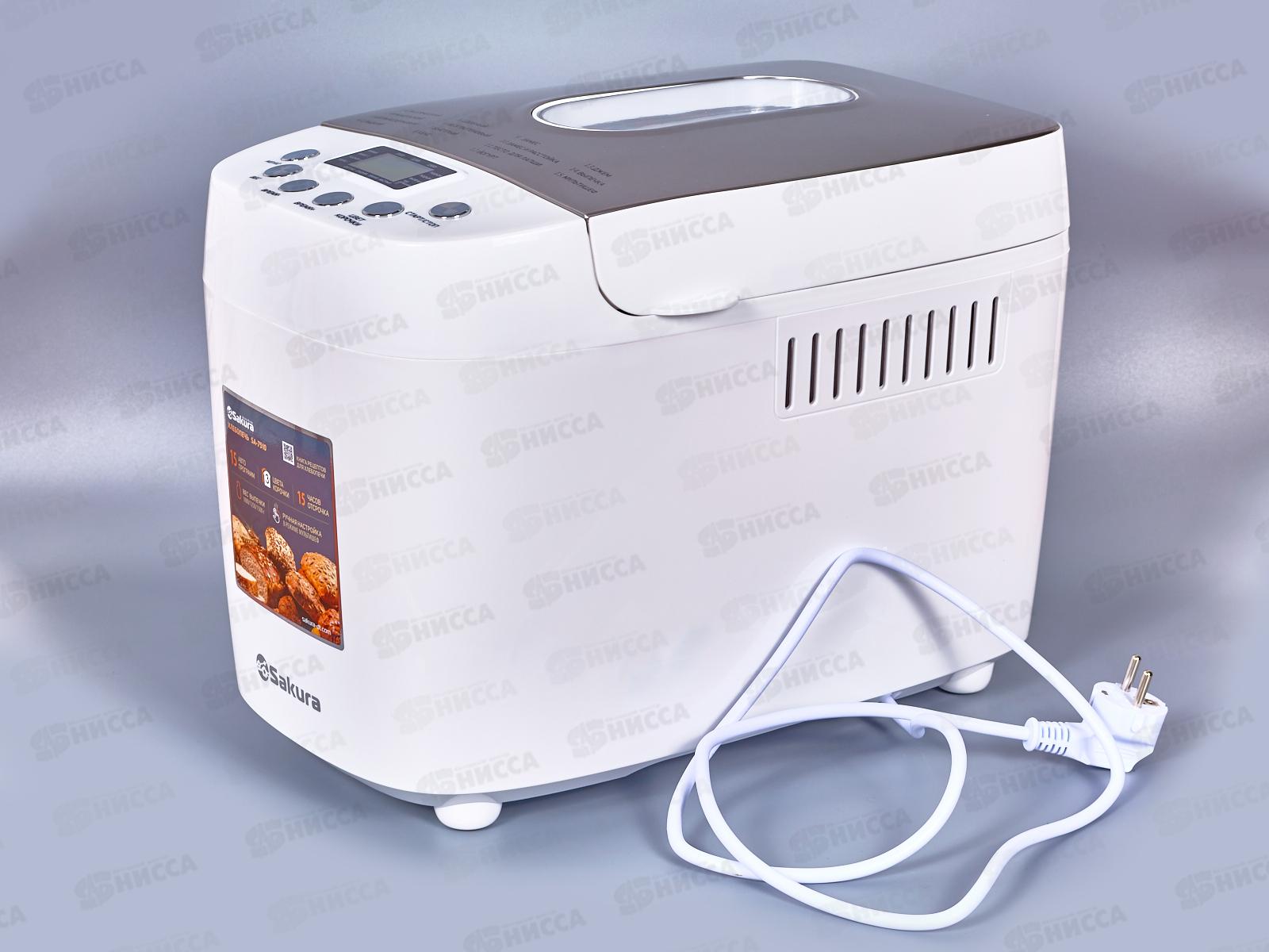 Хлебопечь SA-7510W 850Вт 15прогр 1000/1250/1500г