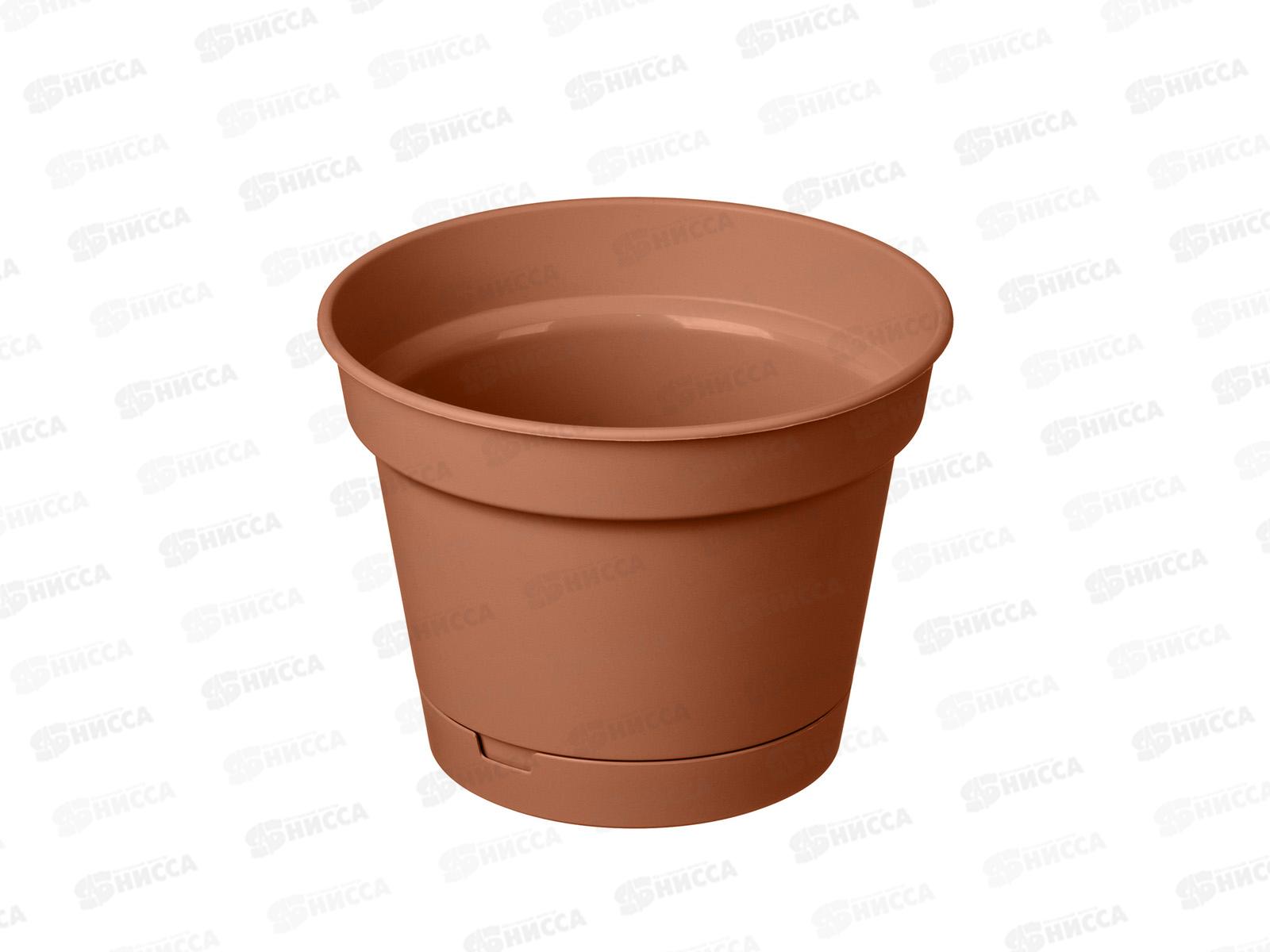 Горшок д/цв. &quotMint&quot 150мм 1,2л с/п Терракот 221611932/01 *36