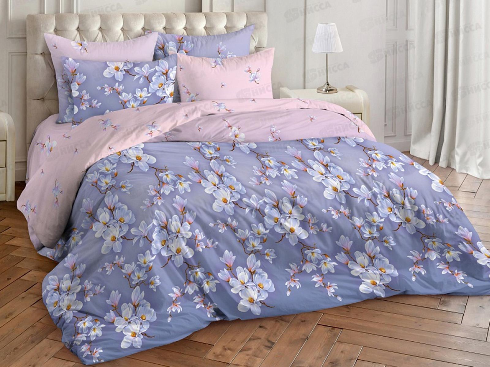 Комплект постельного белья 1.5сп 215*150 бязь наб,пл125 Рассвет