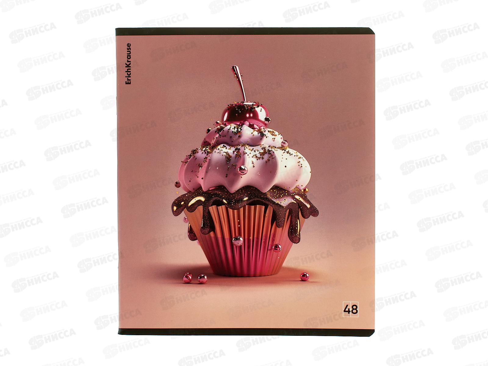 Тетрадь 48л кл. ПОЛИ Glow Food  65555*5/100