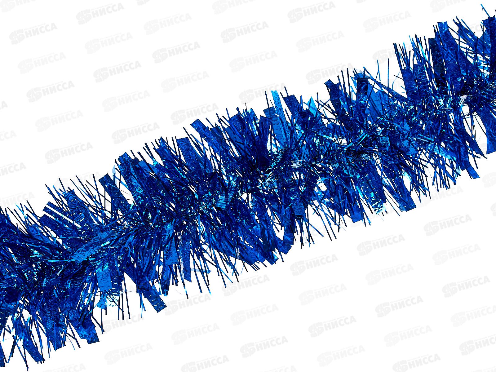 Мишура 002015 переливка 11см х 2м синий, AL-3334 *400