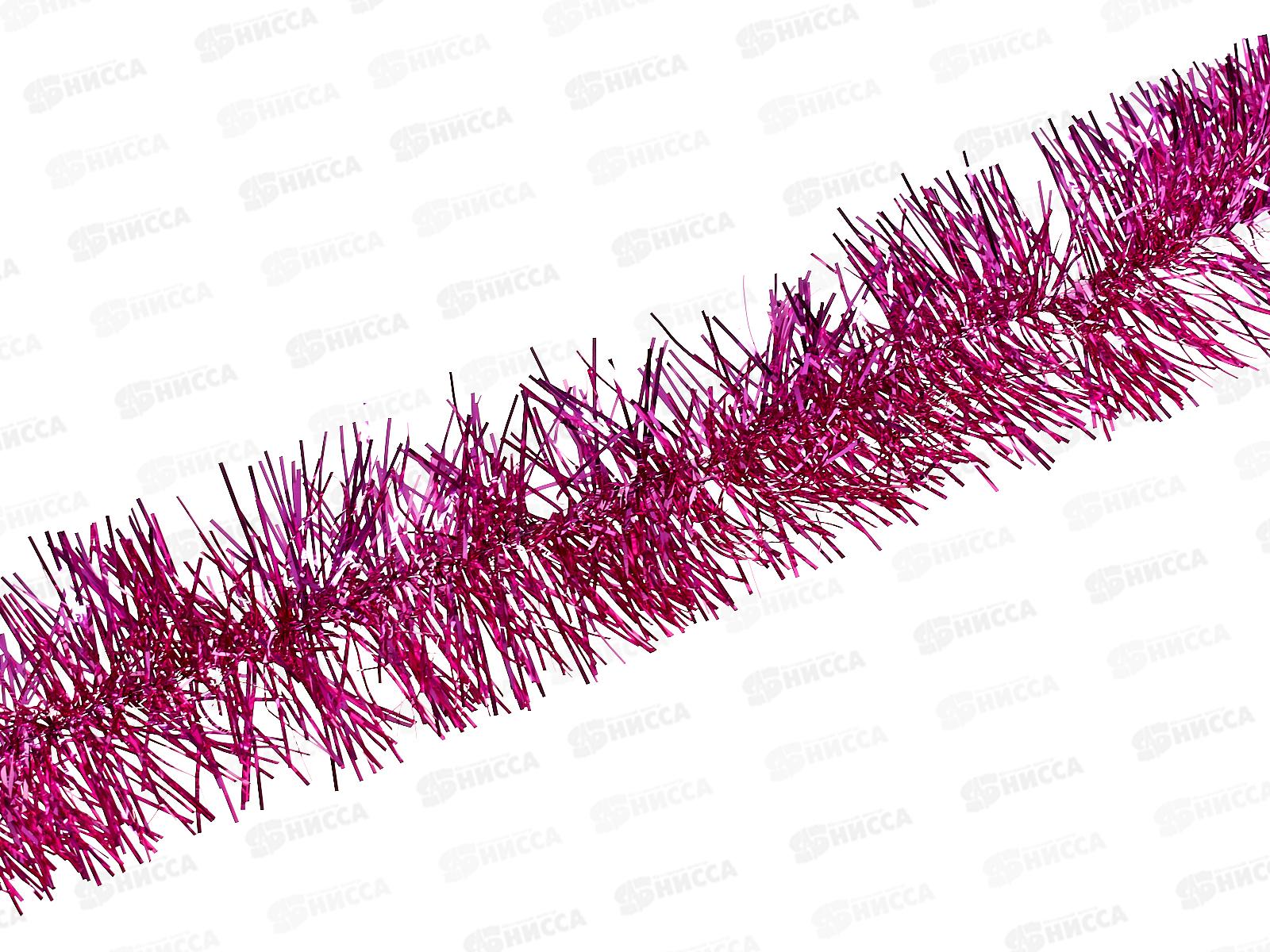 Мишура 002015 ежик 9см х 2м. сирень, AL-3339, *1200