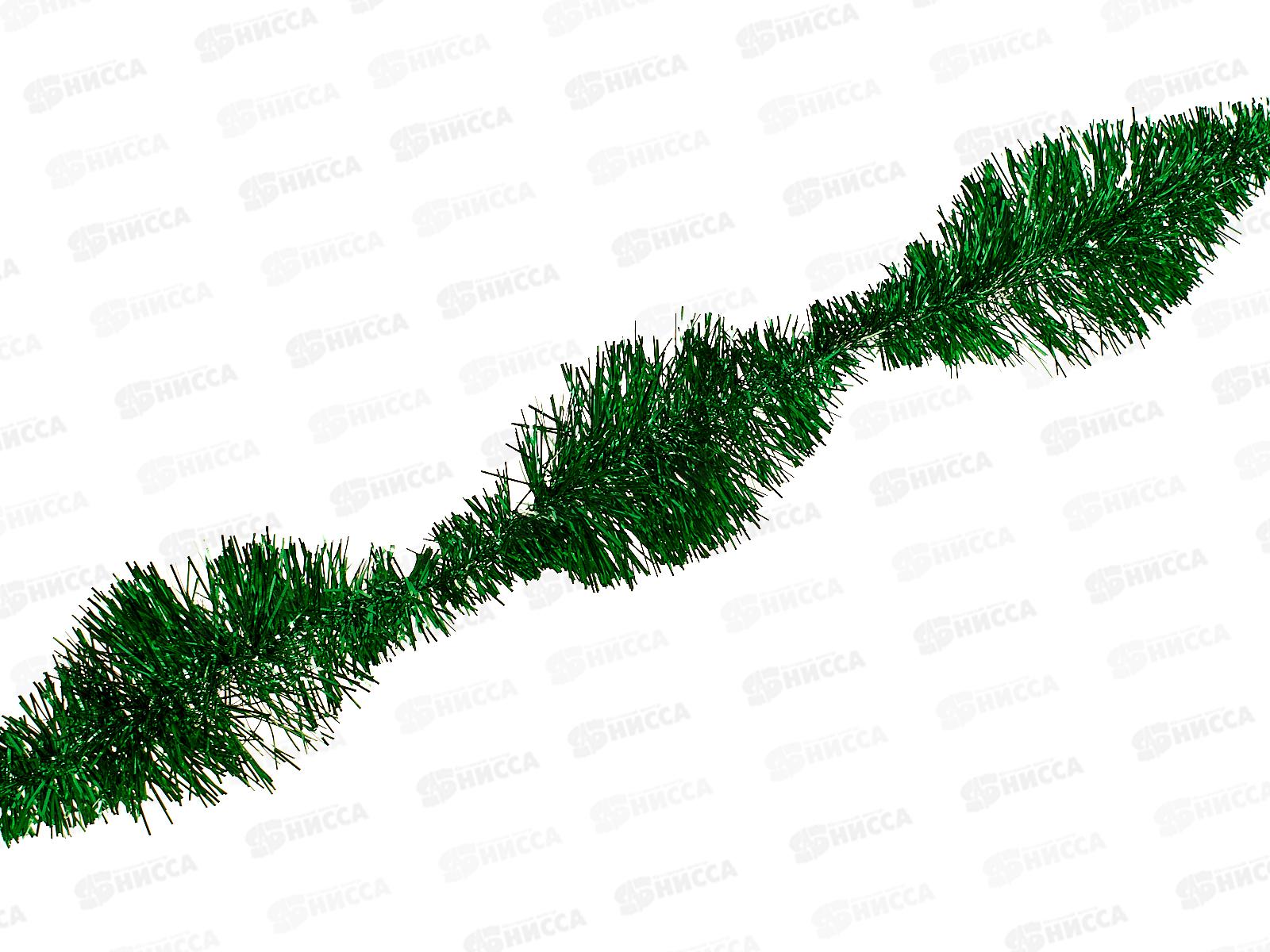 Мишура 002015 парабола 9см х 2м зеленый, AL-3327 *400