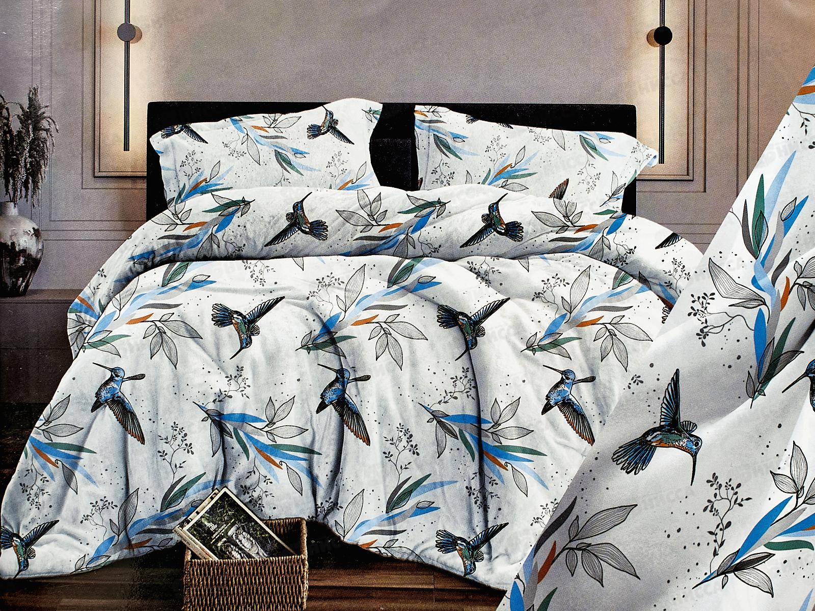 Комплект постельного белья 1,5сп бязь 340 Колибри