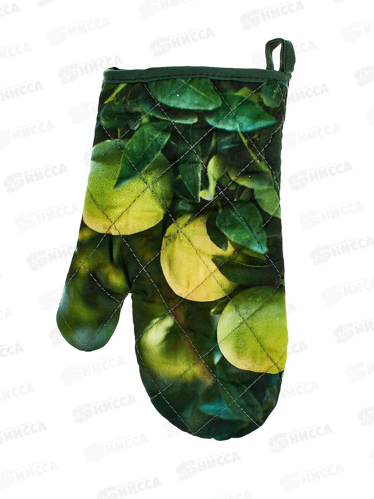 Рукавица 26*18 стеганная Яблоневый сад