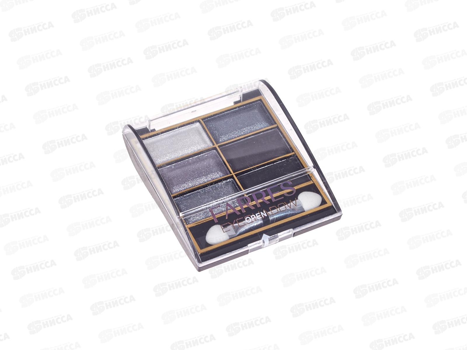 Farres Тени для век 1104-02 (YF014) 6 цветов перламутровые *12