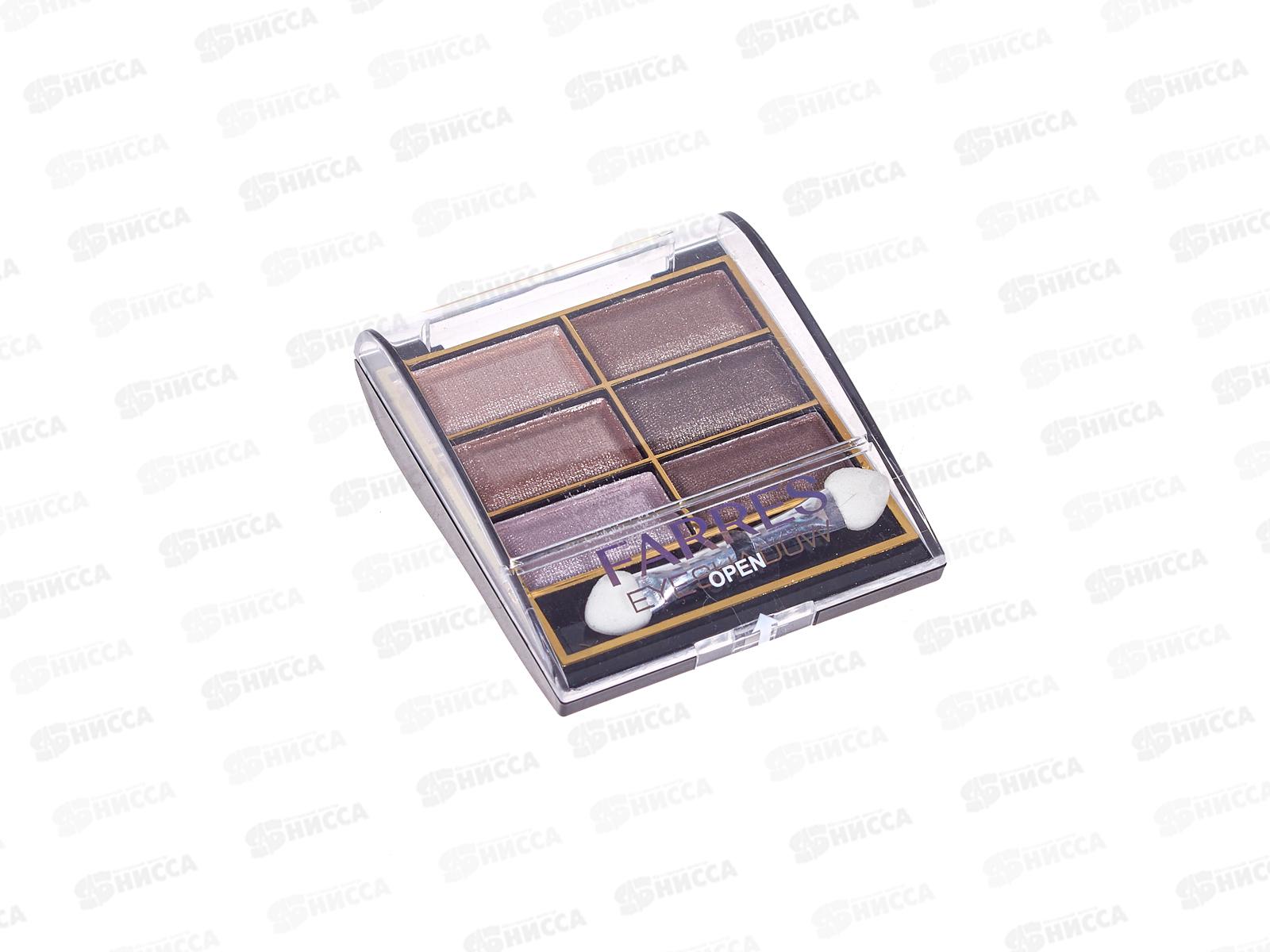 Farres Тени для век 1104-04 (YF014) 6 цветов перламутровые *12