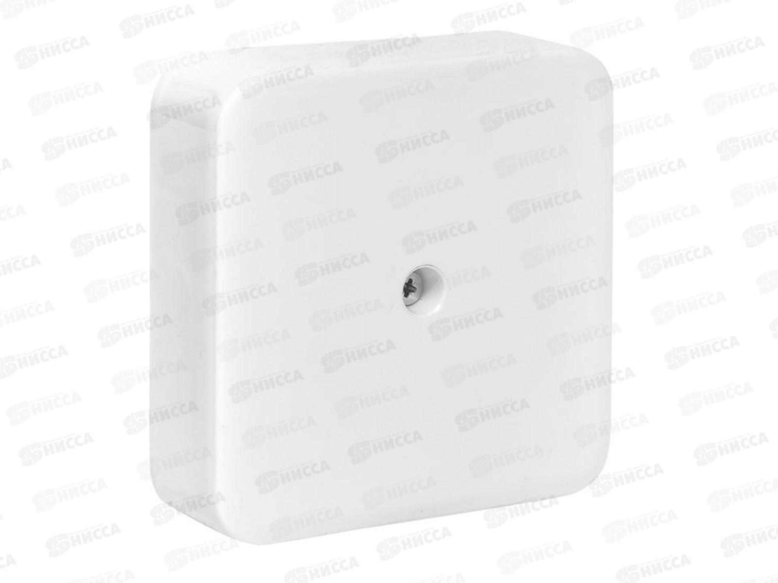 Коробка разветвительная КМР-030-030кг наружная 75*75*26мм белая с клеммником, EKF PROxima  *52