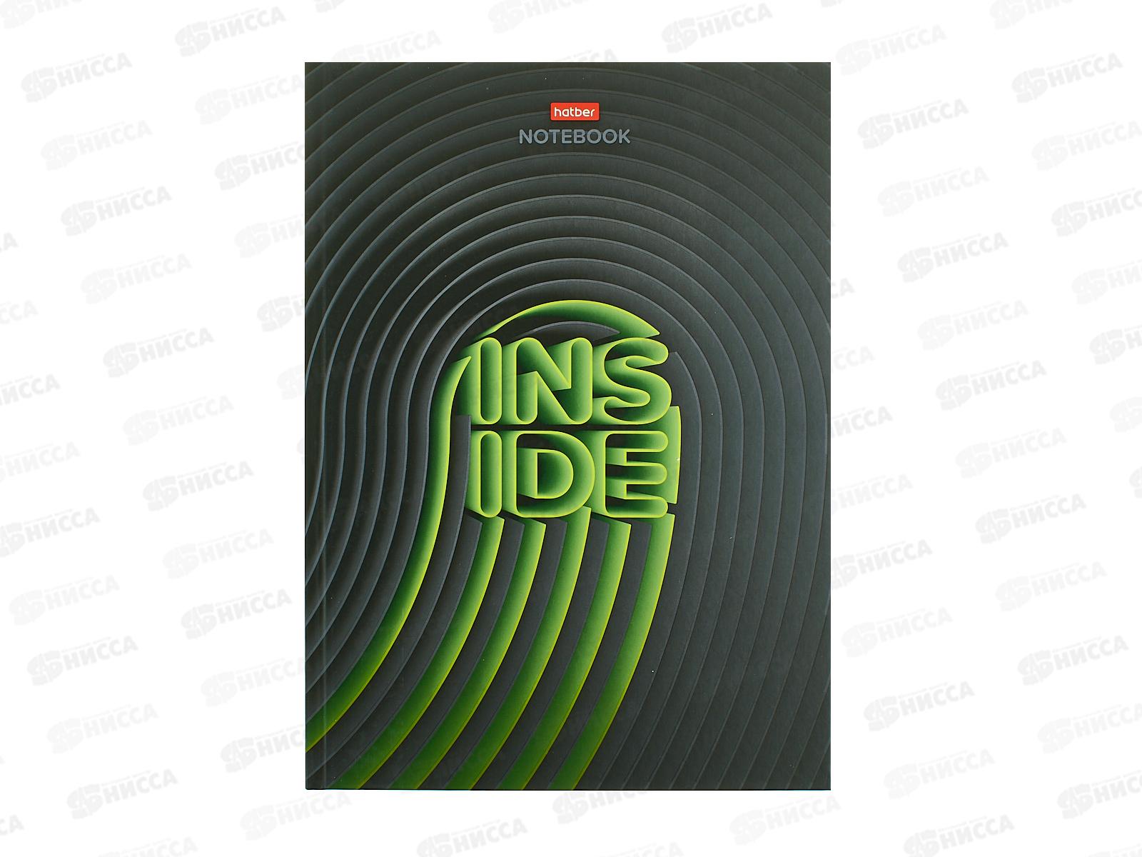 Бизнес-блокнот 80л Hatber А4 INSIDE,тв.кл., 30209  *20